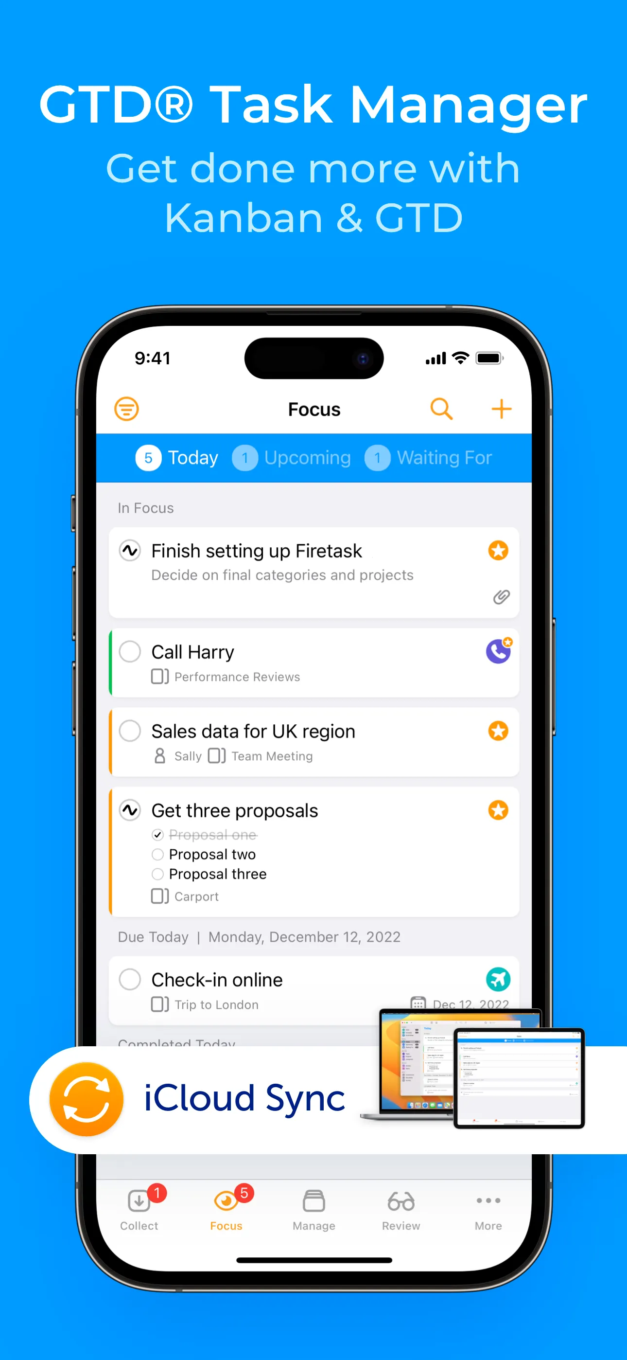 Firetask - Task List & Planner iphone screenshot 1