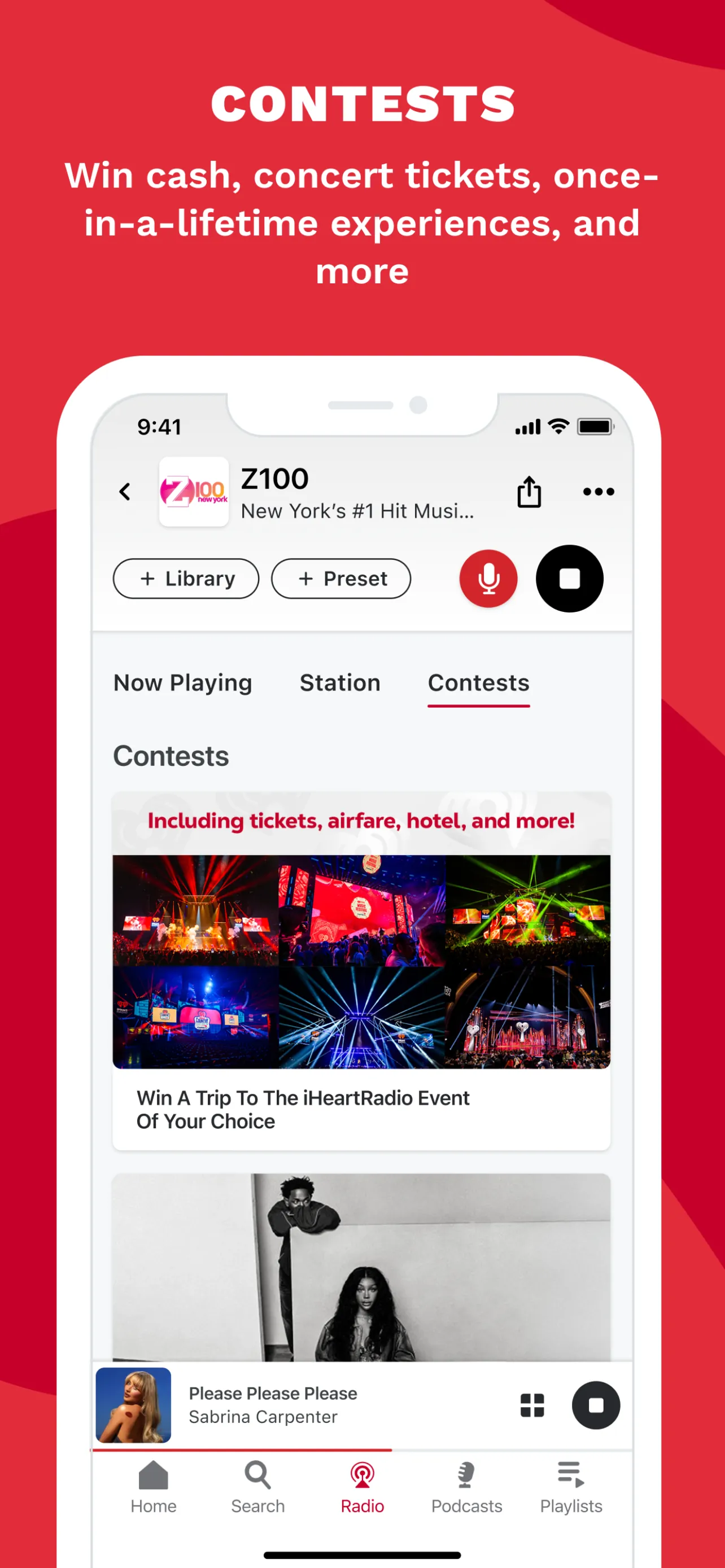 iHeart: Play & Listen to Music iphone screenshot 6
