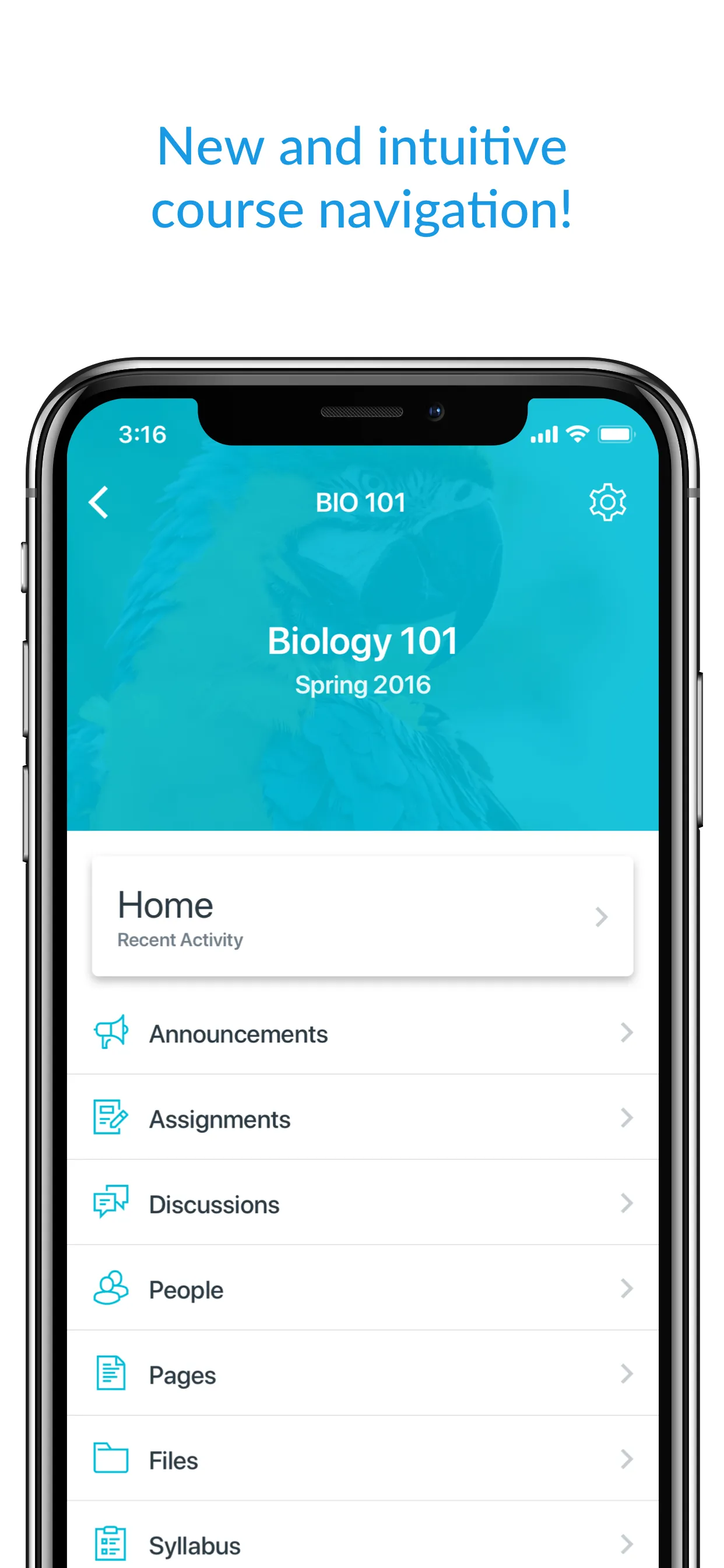 Canvas Student iphone screenshot 2