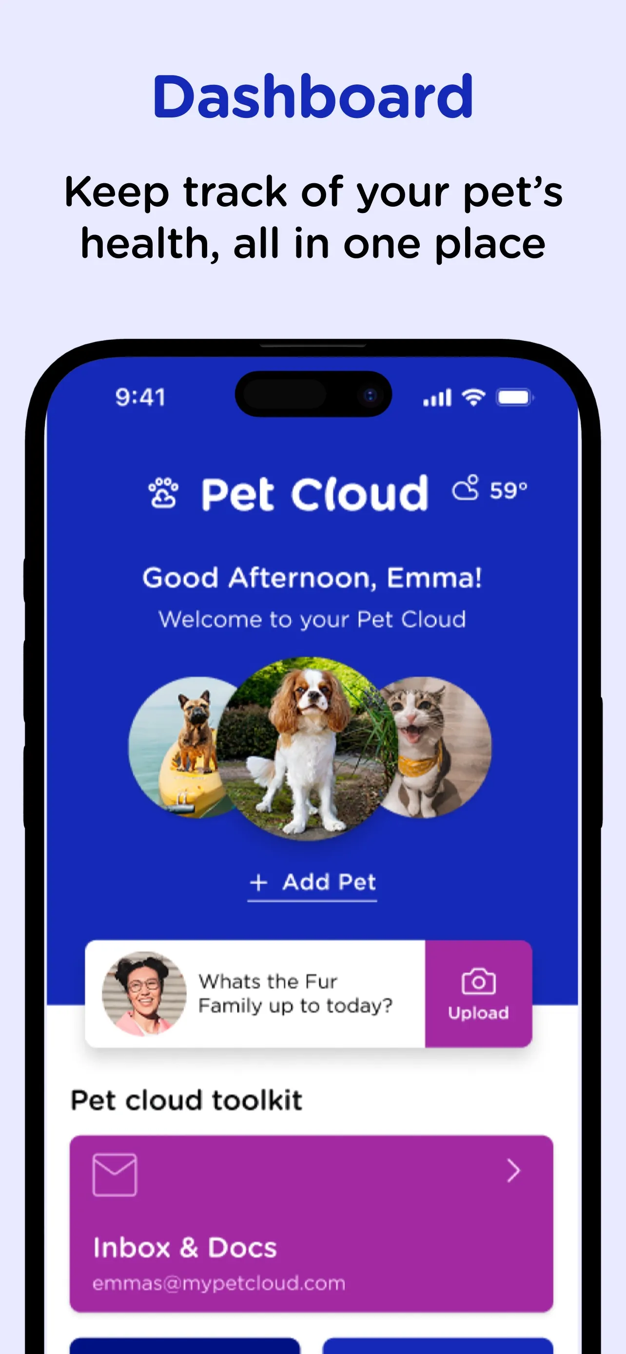 Pet Cloud iphone screenshot 2