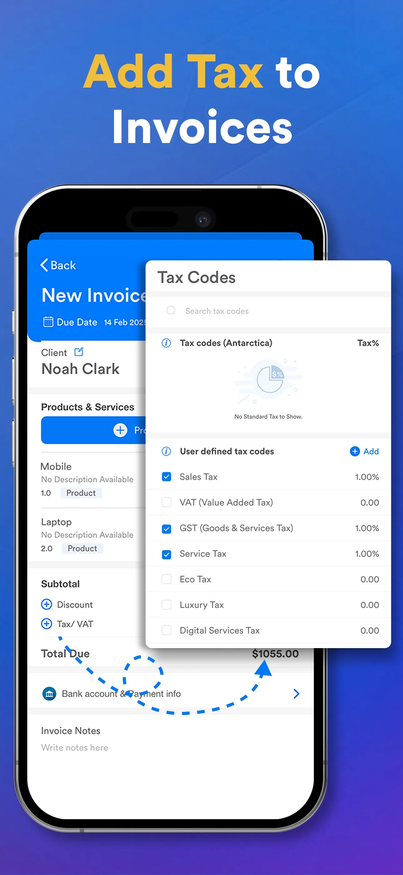 Invoice maker: Easy Estimate iphone screenshot 6