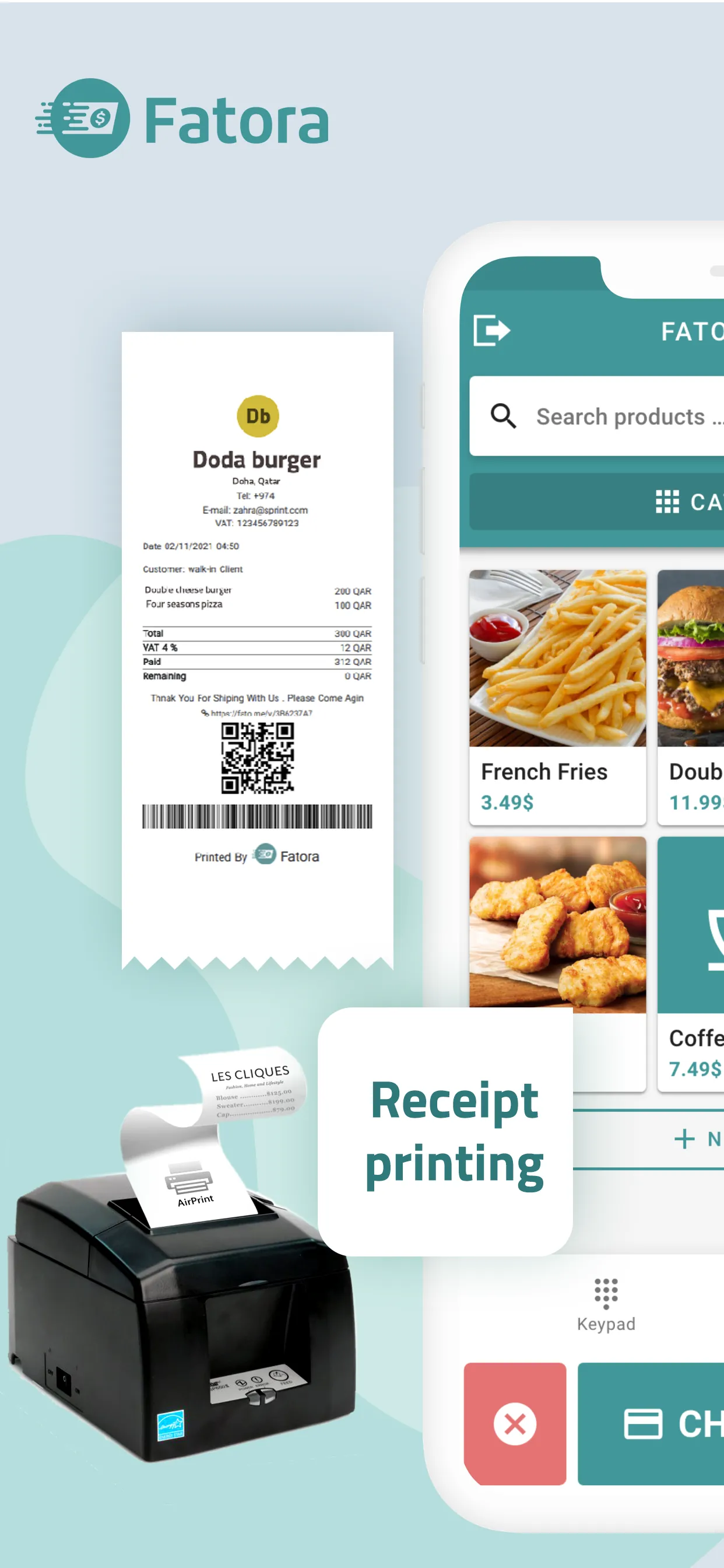 Cashier & POS iphone screenshot 1