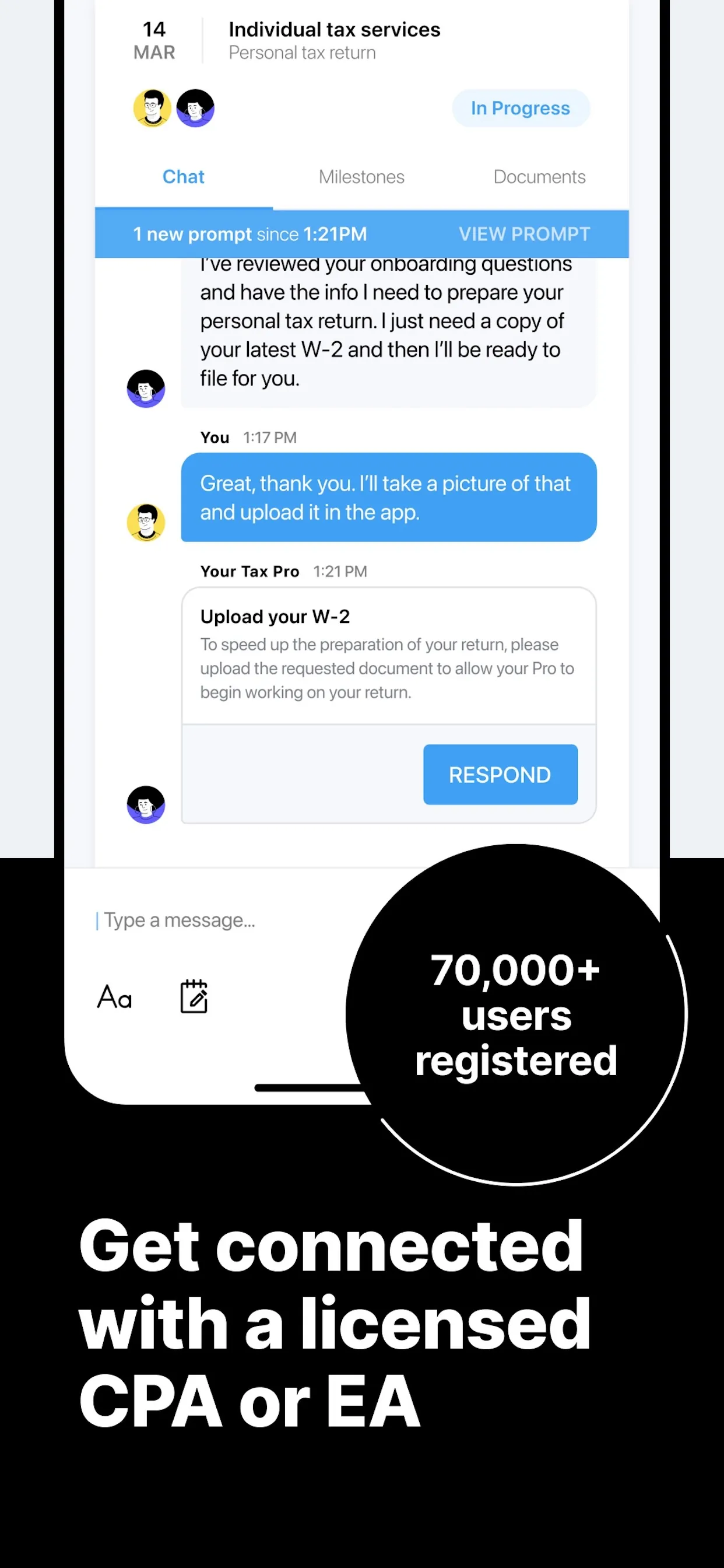 Taxfyle: Taxes Done For You iphone screenshot 3