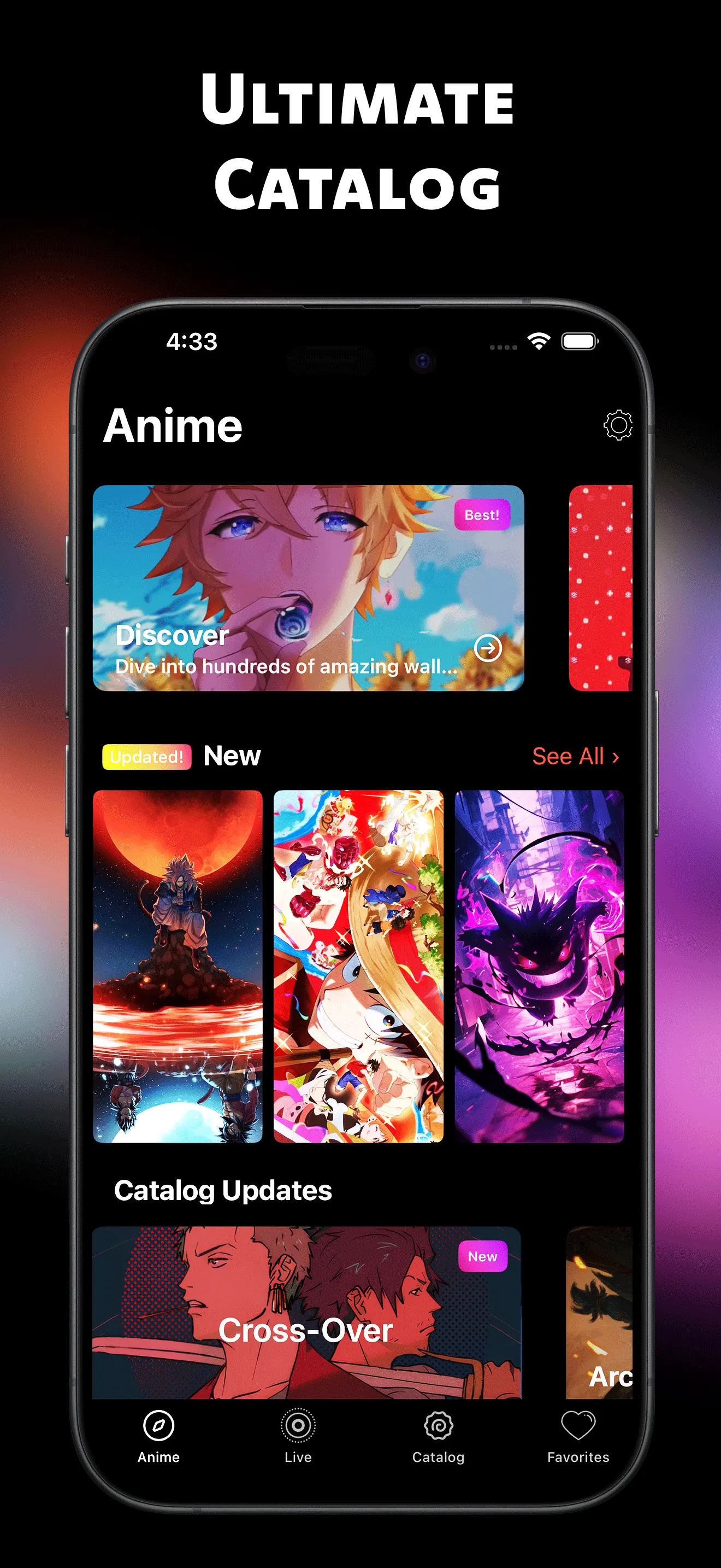 Anime & Wallpaper iphone screenshot 6