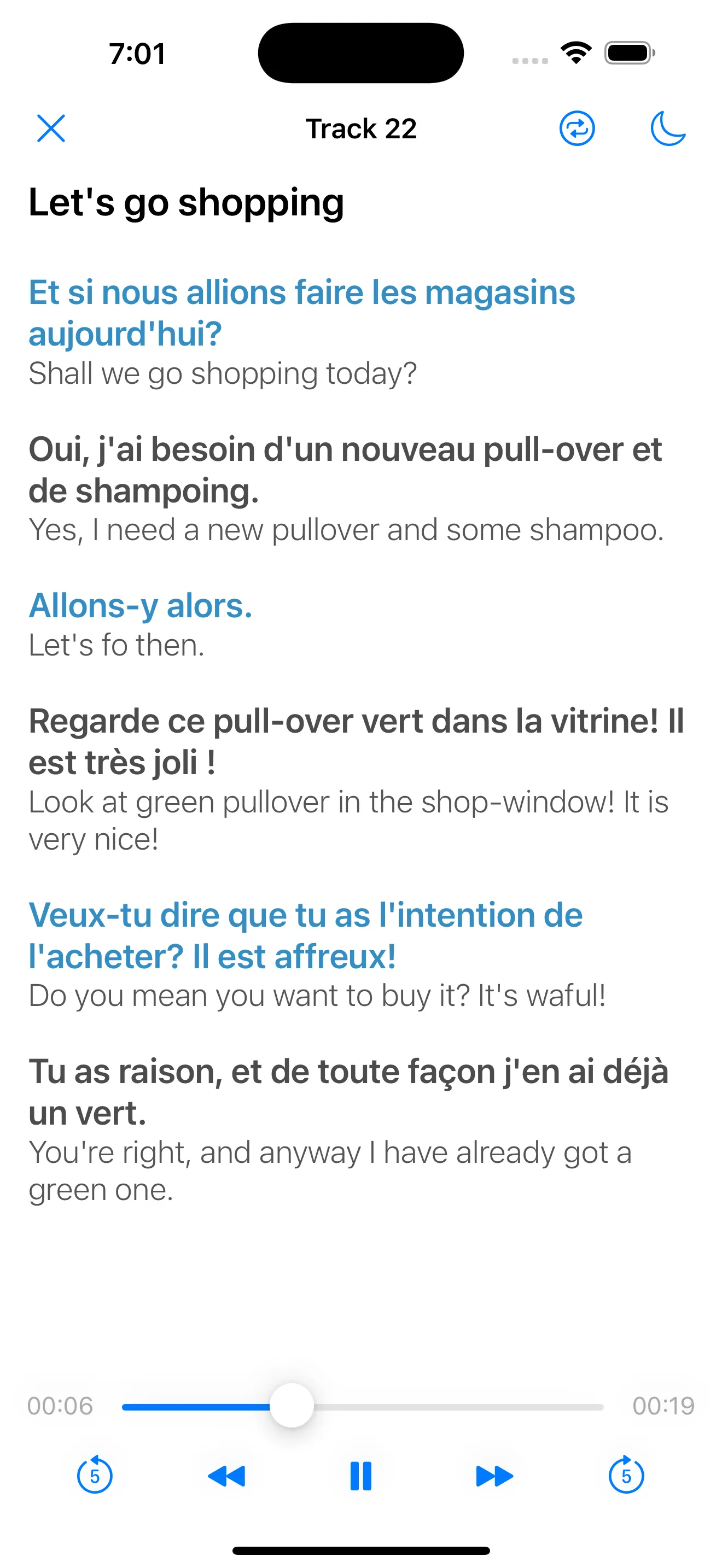 French Learning for Beginners iphone screenshot 5