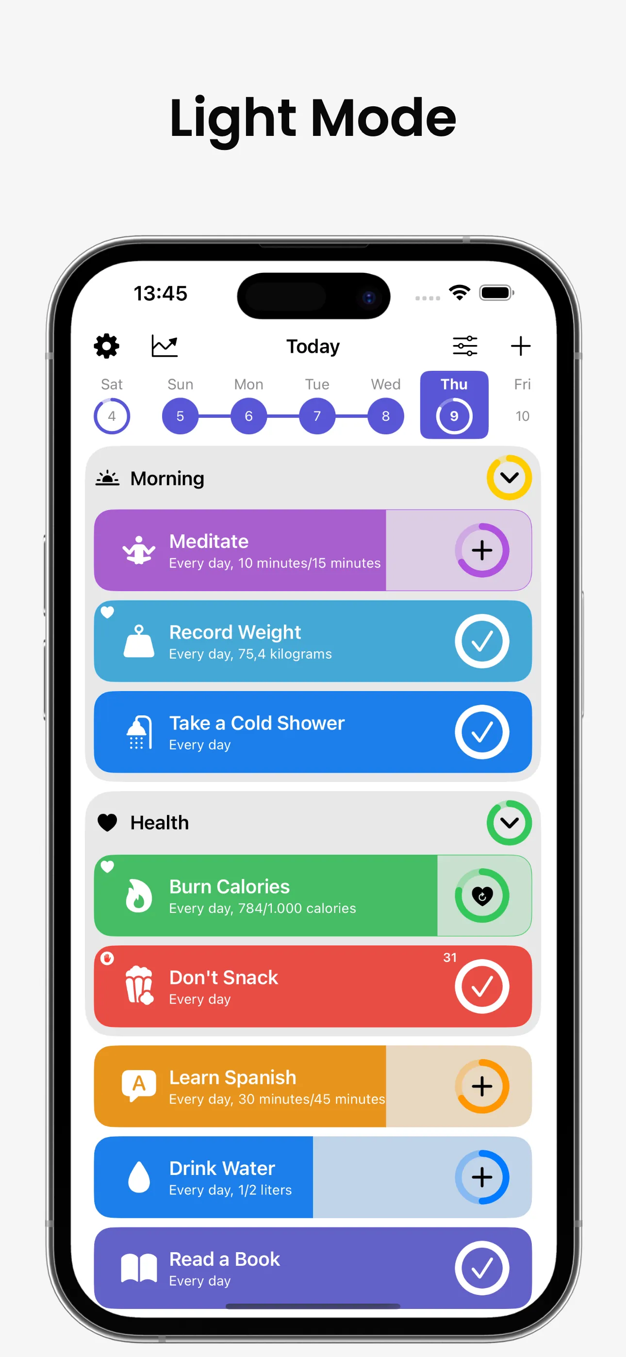 Grit: Daily Habit Tracker iphone screenshot 9