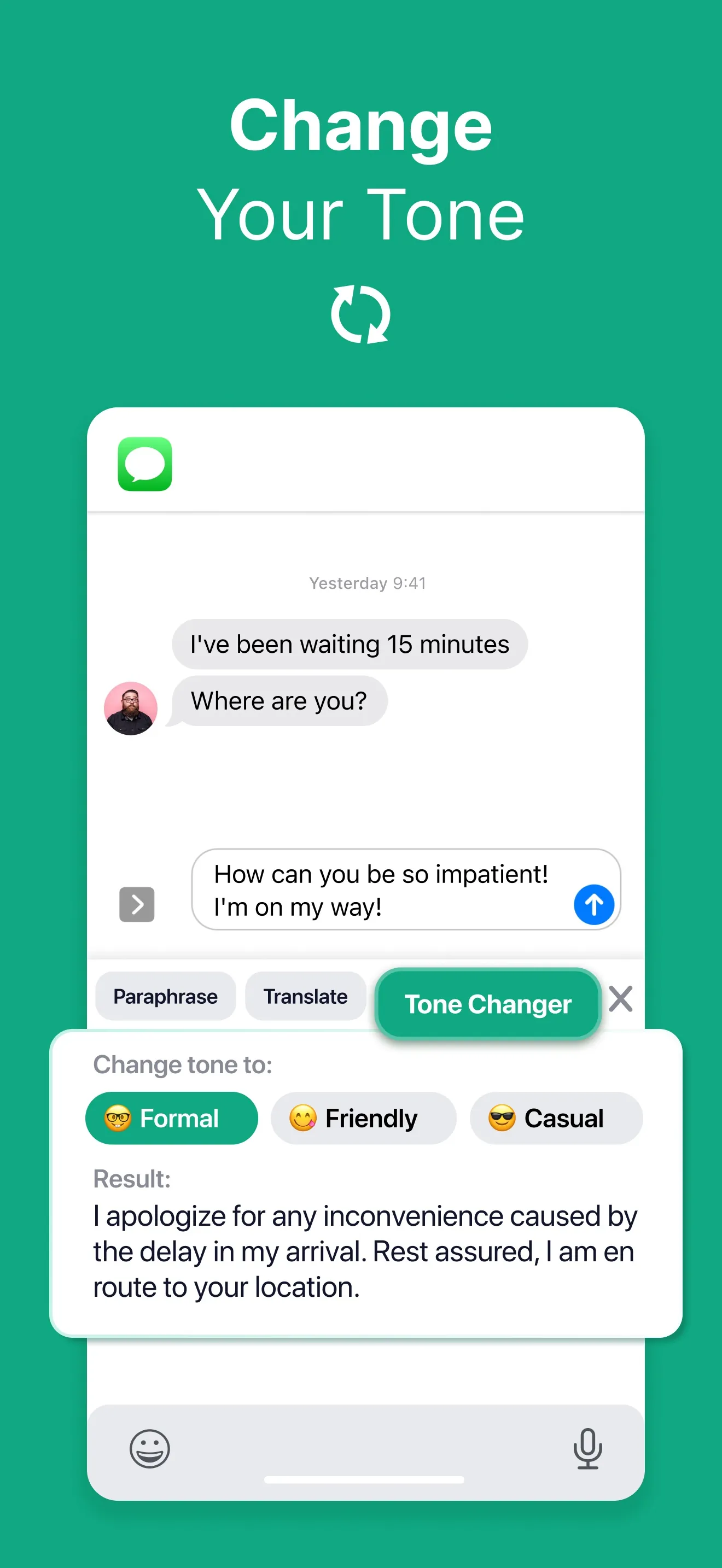 TypeAI: AI Keyboard & Writer iphone screenshot 3