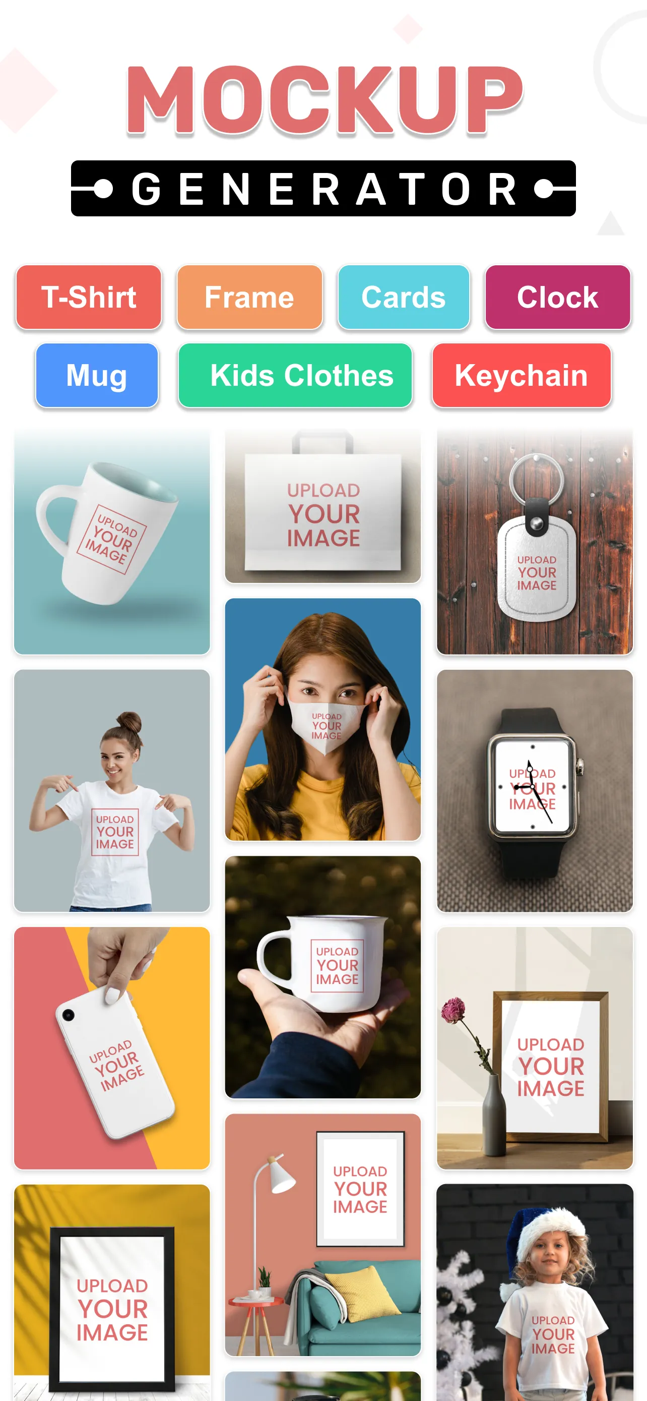 Mockup Creator, Tshirt Design iphone screenshot 1