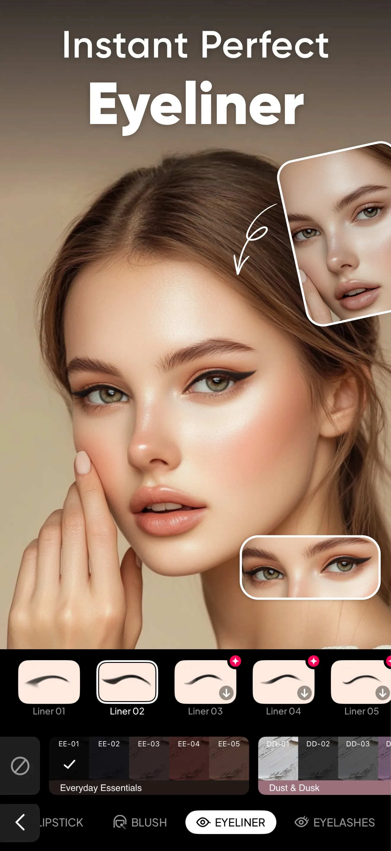 Beauty Editor : Face Retouch iphone screenshot 4