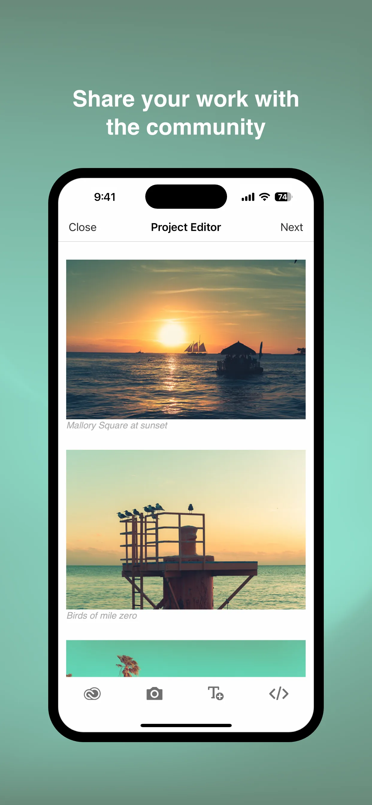 Behance – Creative Portfolios iphone screenshot 4