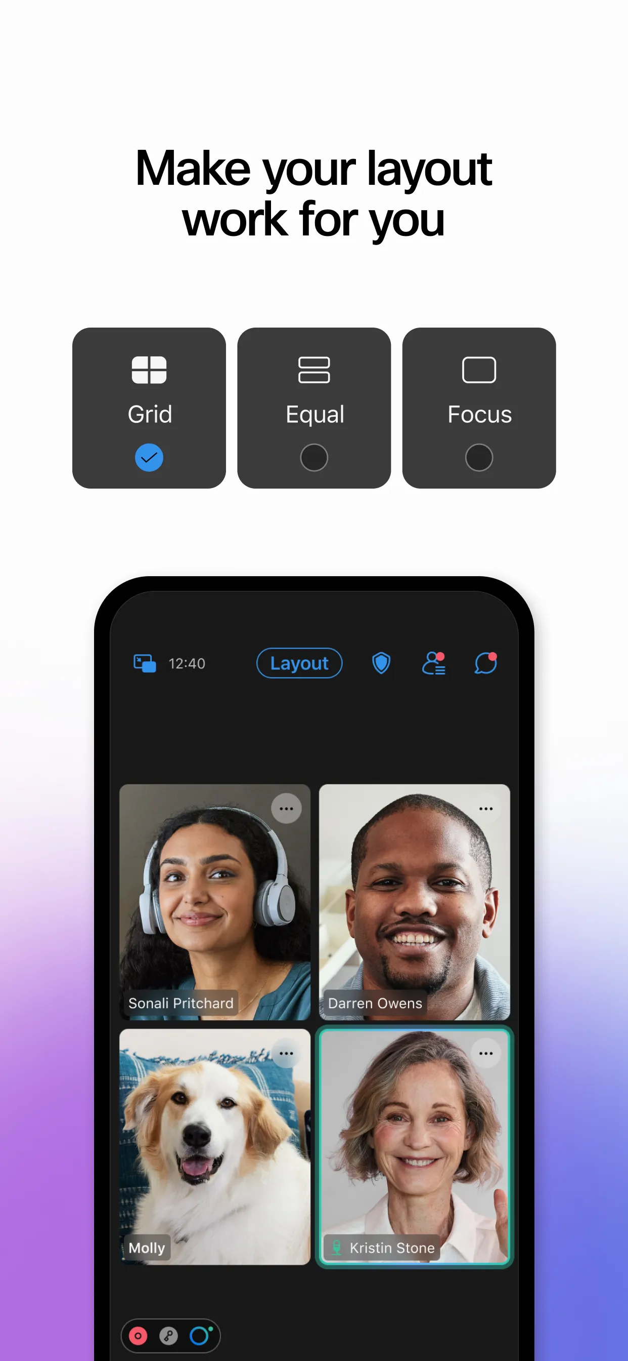 Webex Meetings iphone screenshot 4