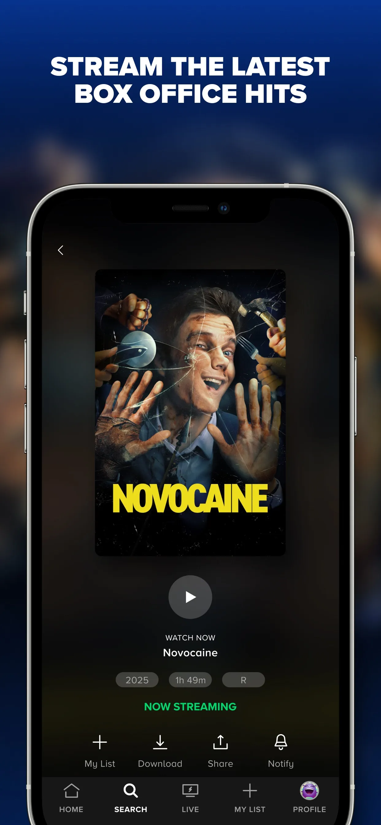 Paramount+ iphone screenshot 3