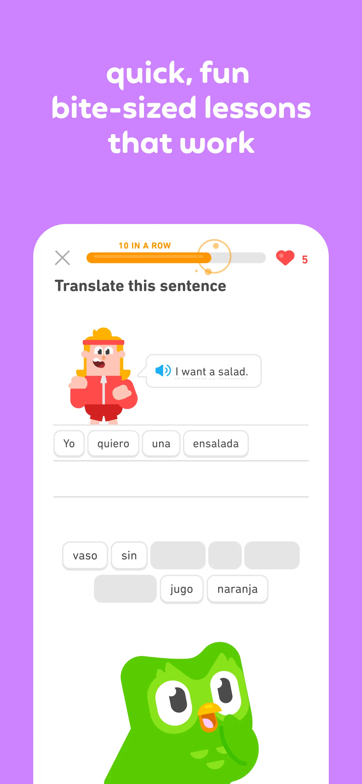 Duolingo - Language Lessons iphone screenshot 3