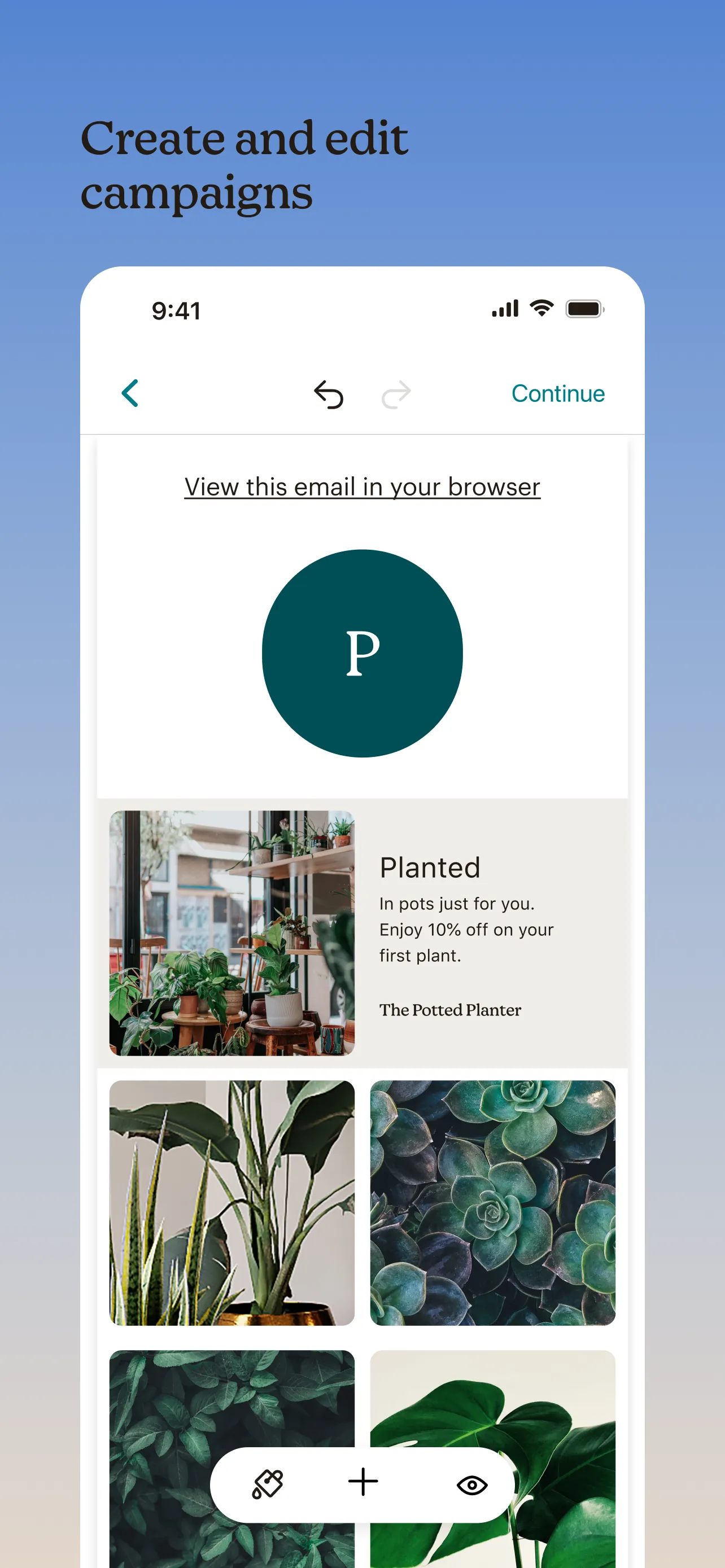 Mailchimp Email Marketing iphone screenshot 4