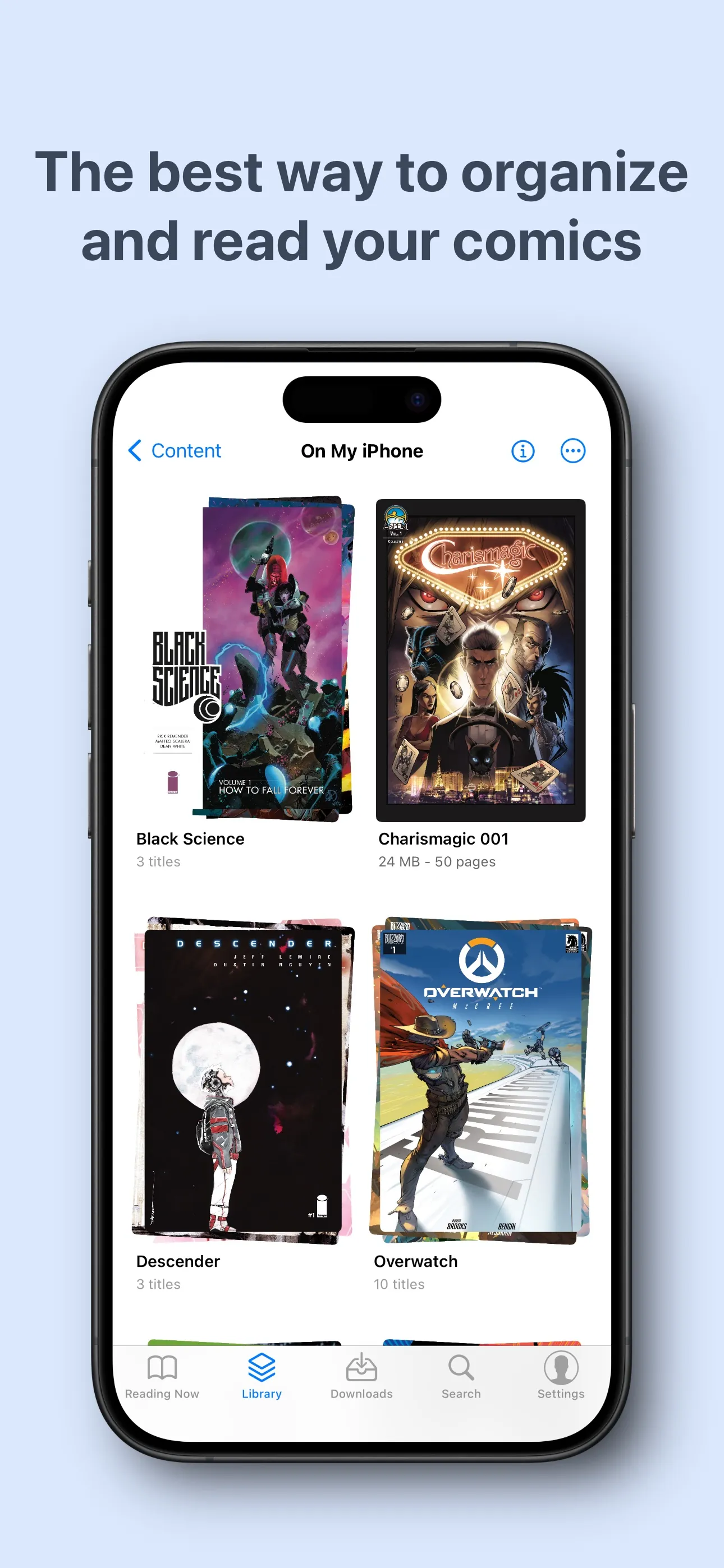 Panels - Comic Reader iphone screenshot 2