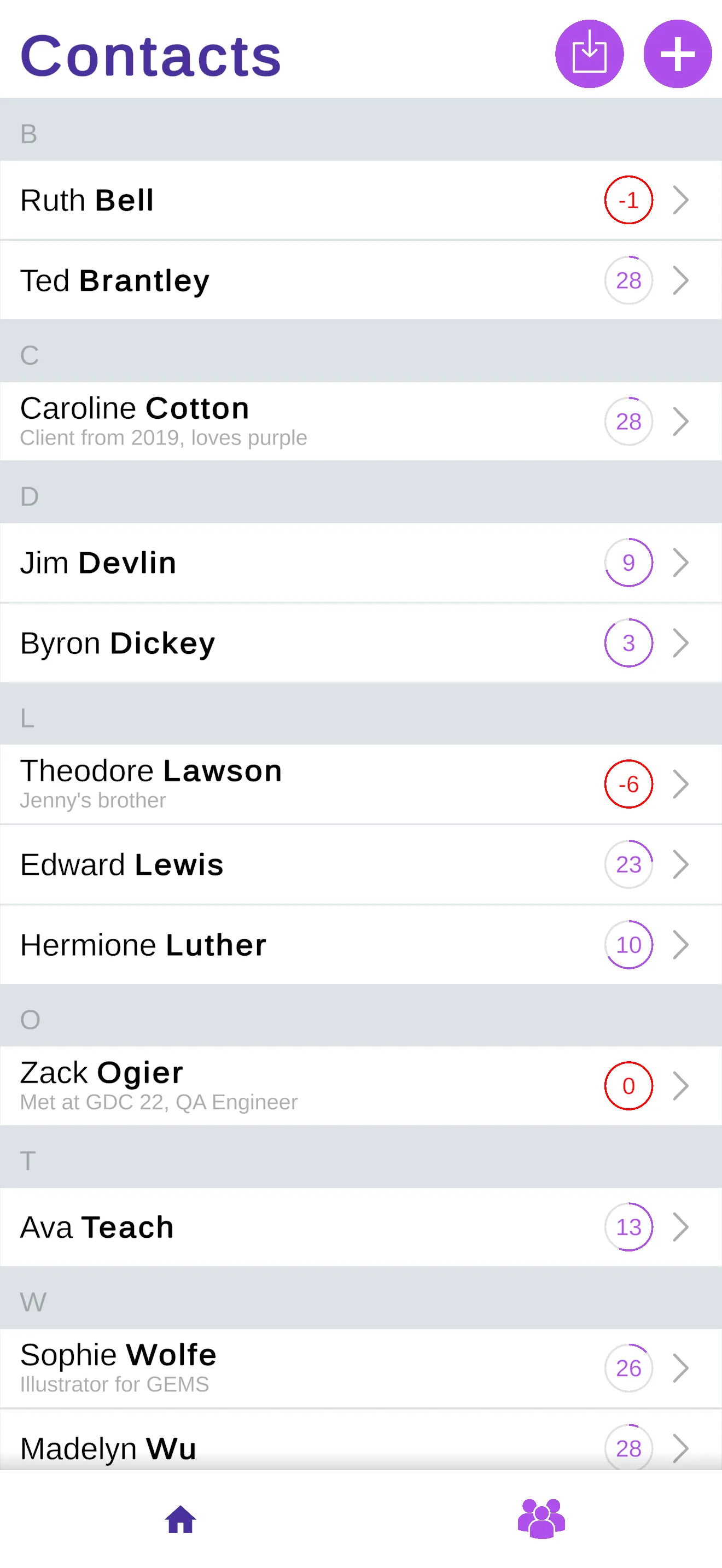 InTouch - Network Socially iphone screenshot 2
