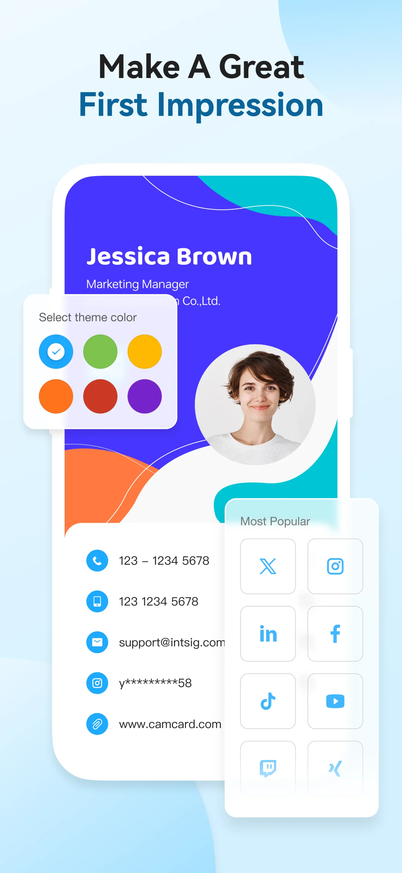 CamCard: Business AI Assistant iphone screenshot 3