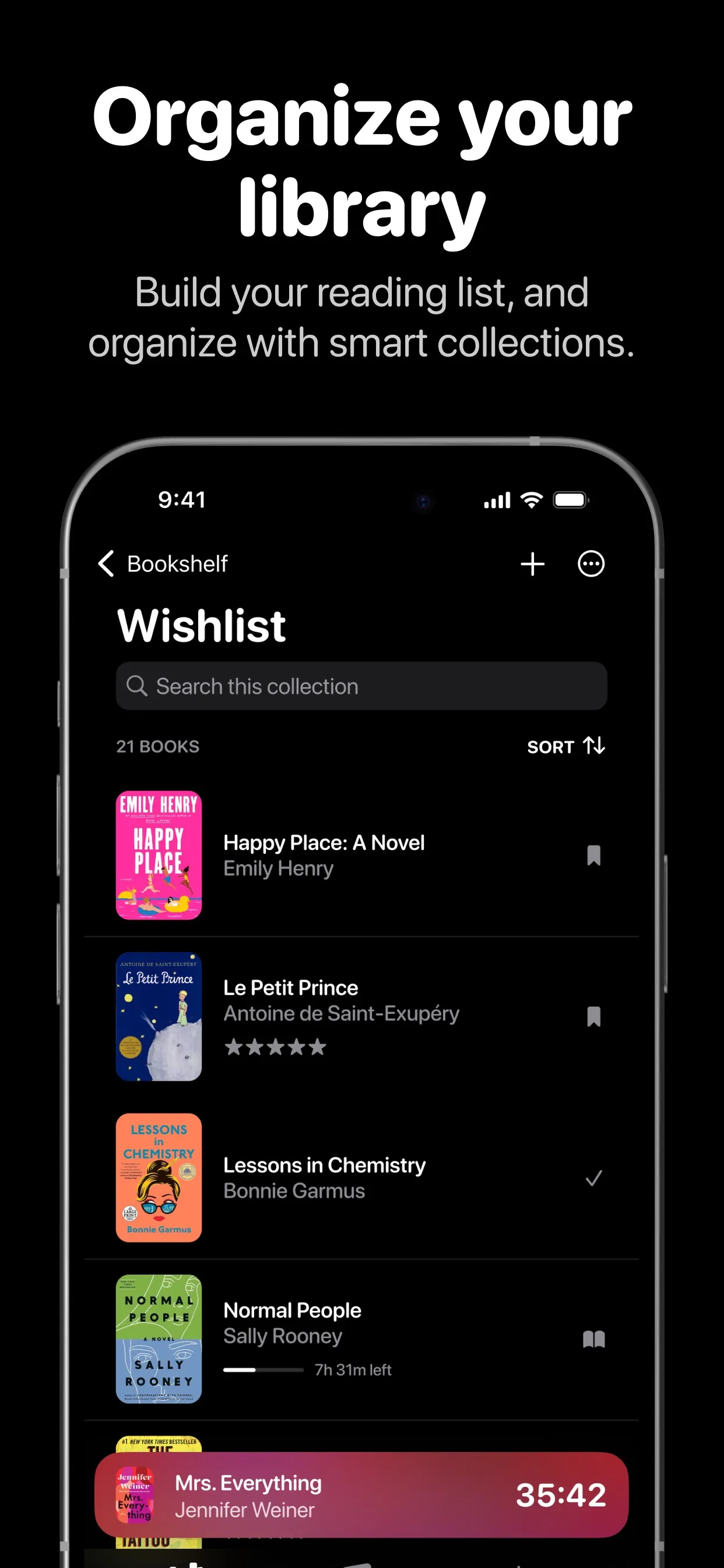 Bookshelf: Book Tracker & List iphone screenshot 3