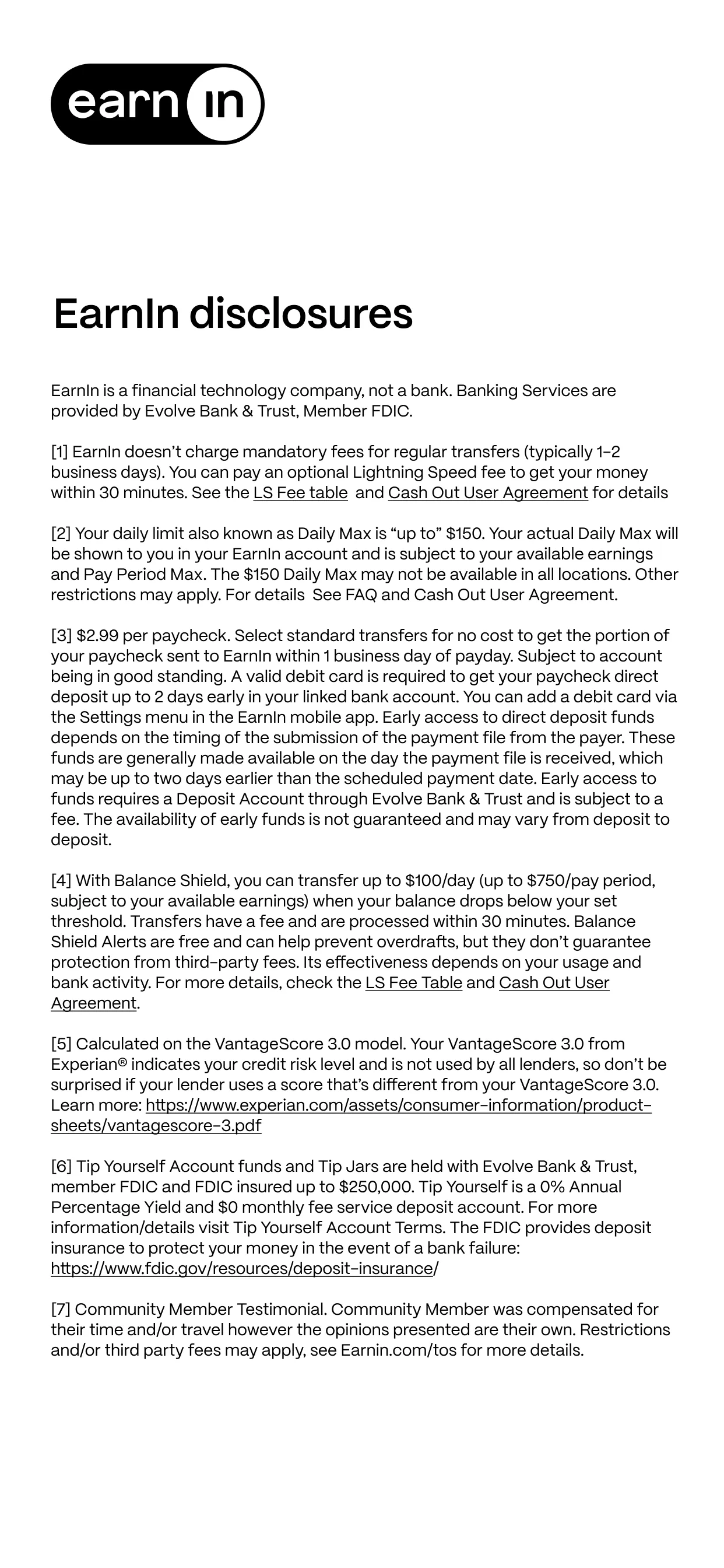 EarnIn: Why Wait for Payday? iphone screenshot 11