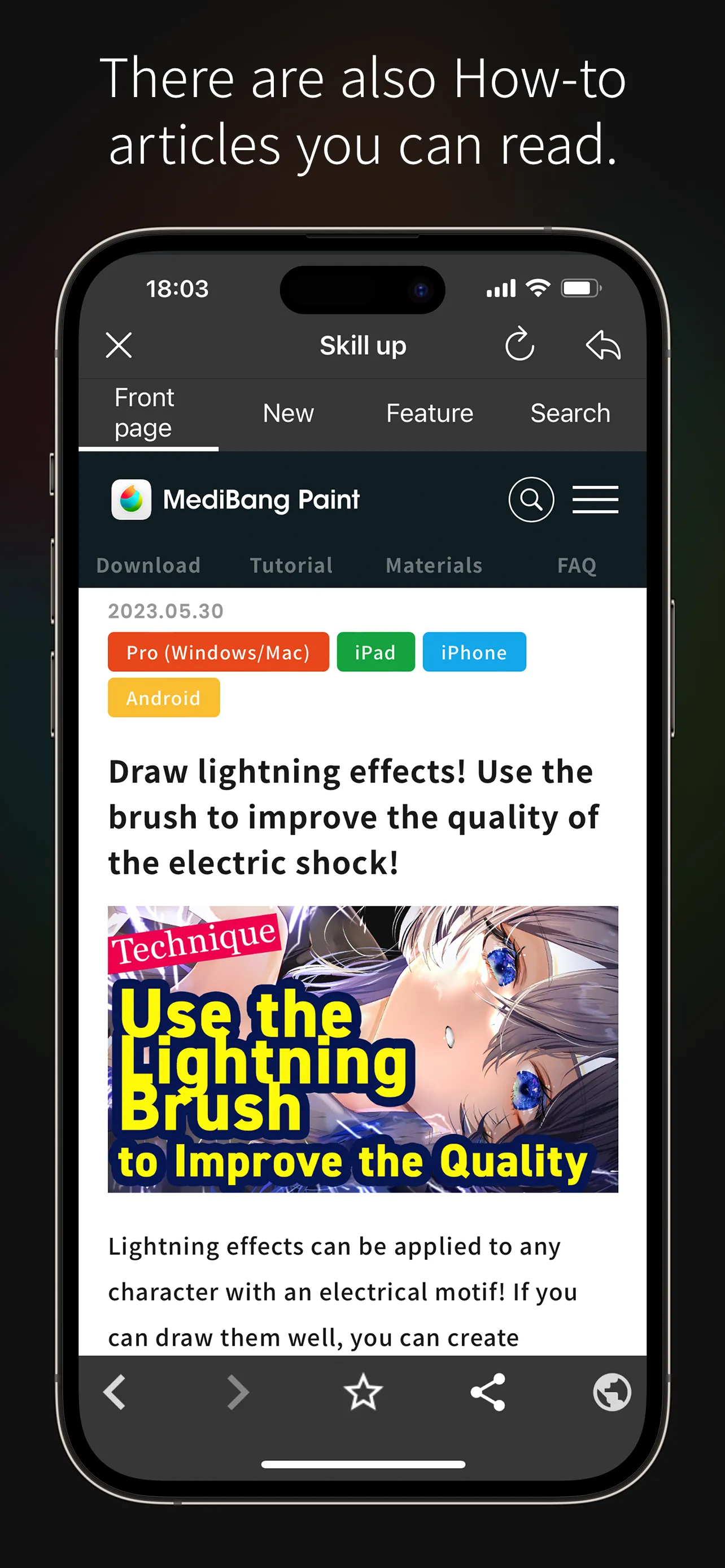 MediBang Paint for iPhone iphone screenshot 8