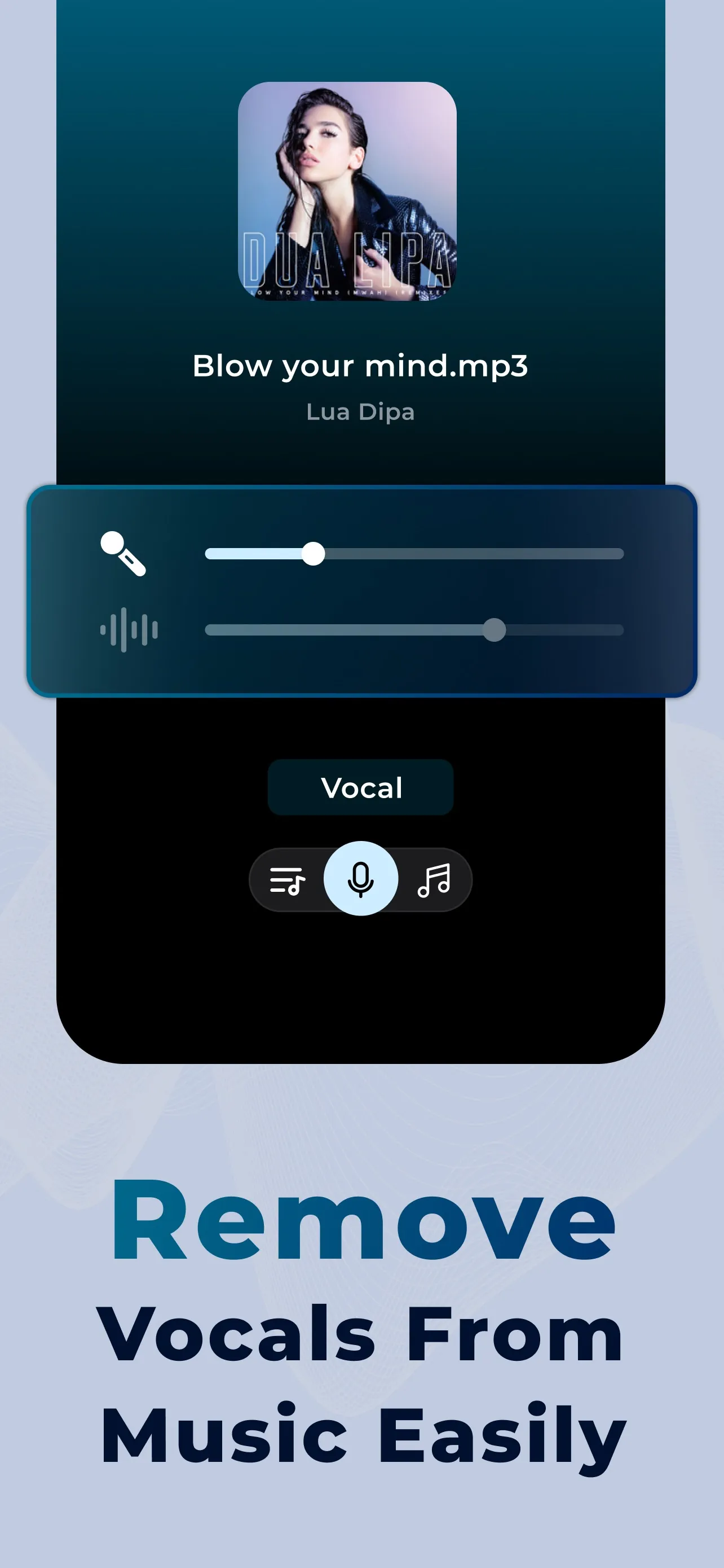 Flux - AI Vocal Remover iphone screenshot 2