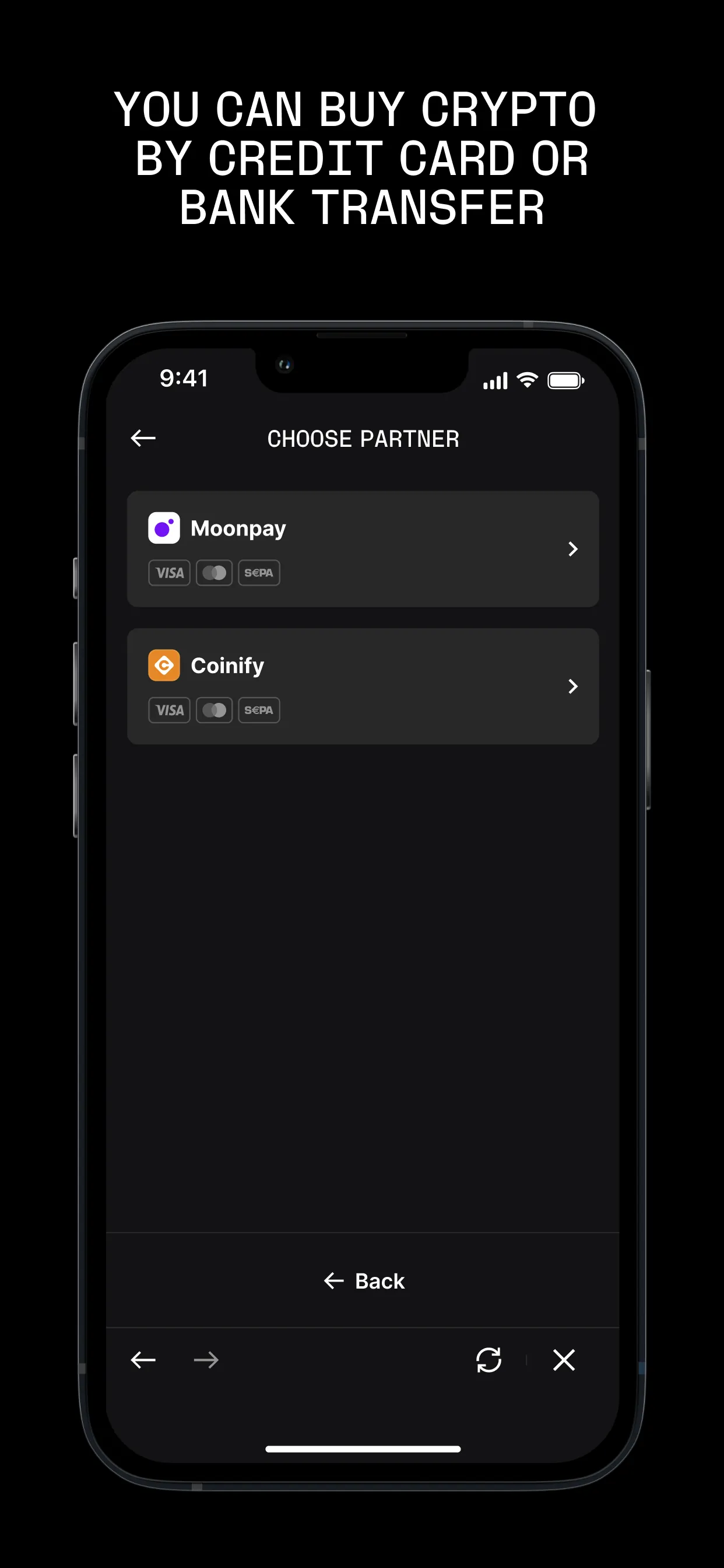 Ledger Live: Crypto & NFT App iphone screenshot 5