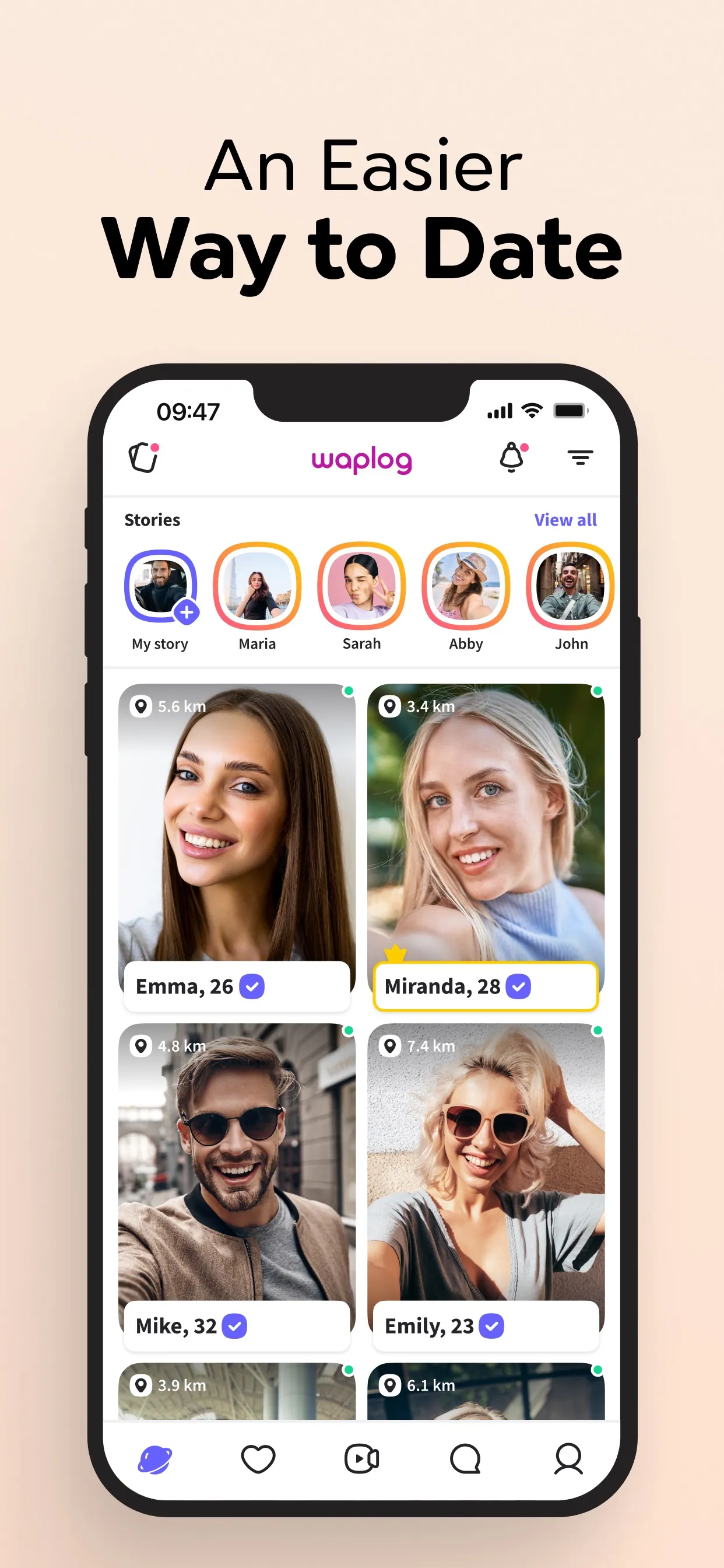 Waplog - Dating & Video Chat iphone screenshot 2