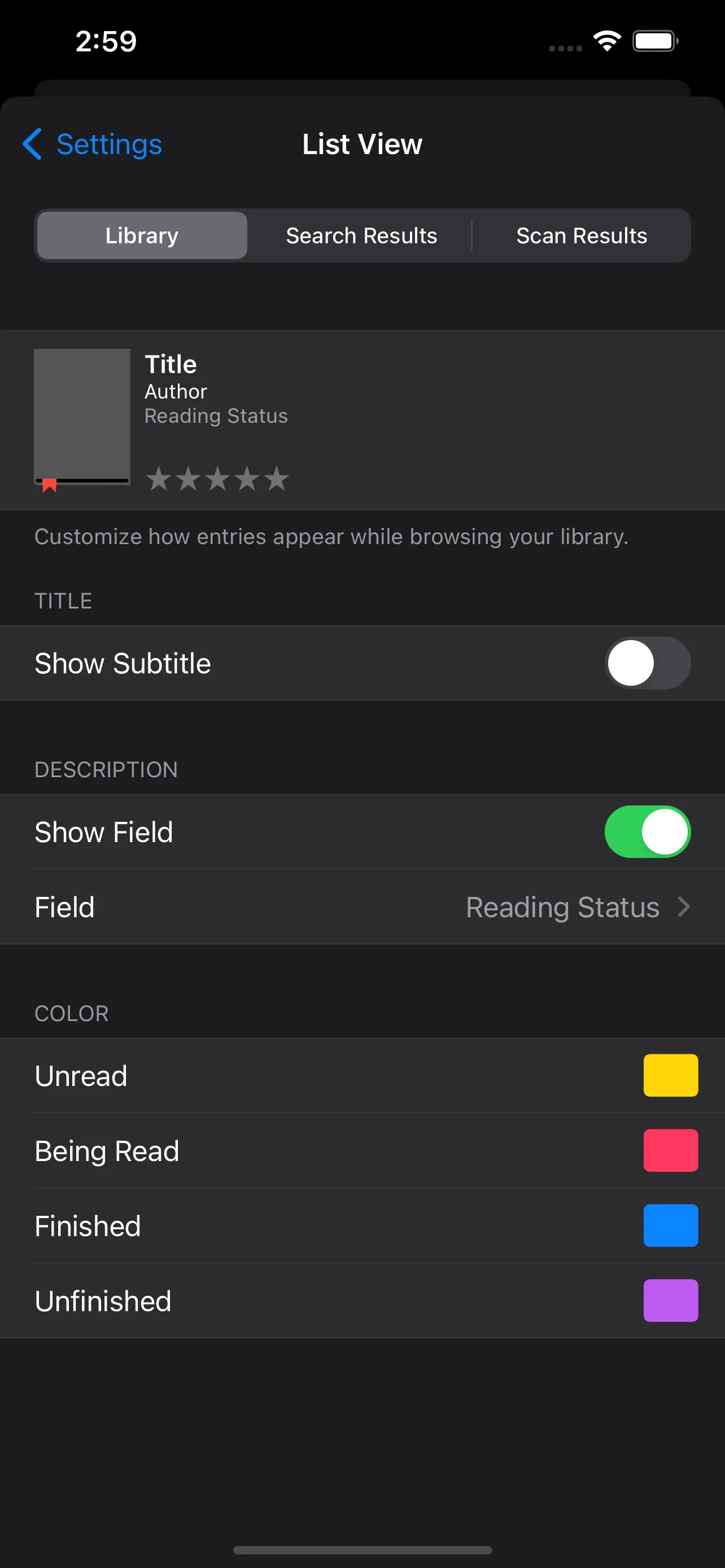 BookBuddy Pro: Library Manager iphone screenshot 8