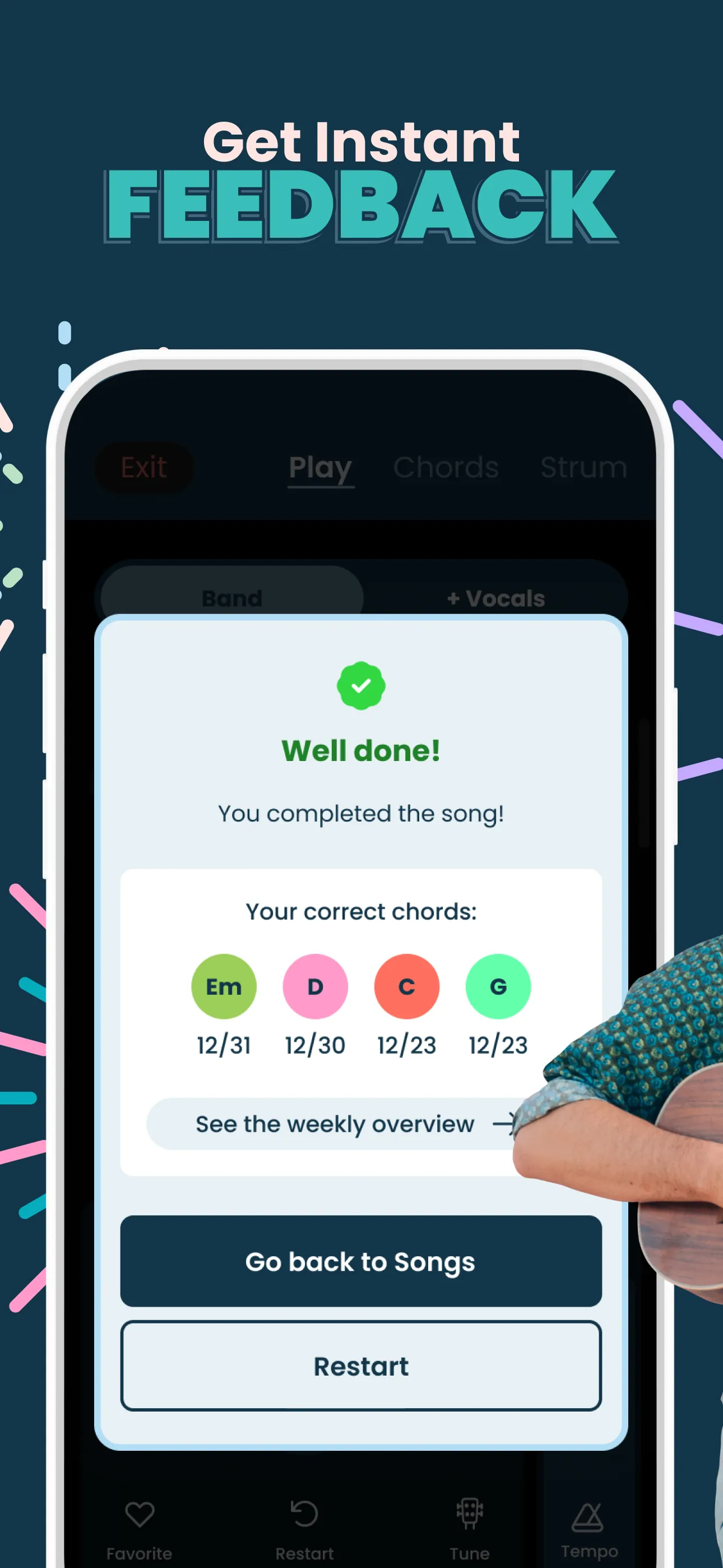 Ukulele Tuner & Lessons: Kala iphone screenshot 9