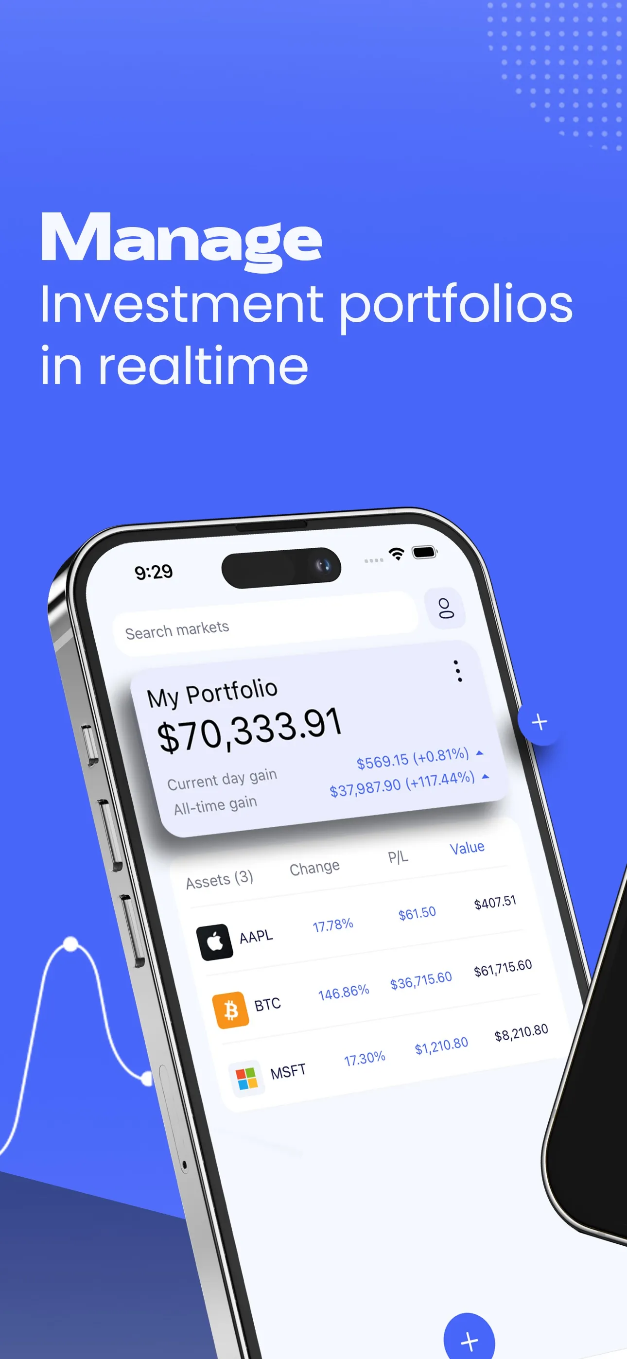 Portfolio X - Stock Tracker iphone screenshot 4