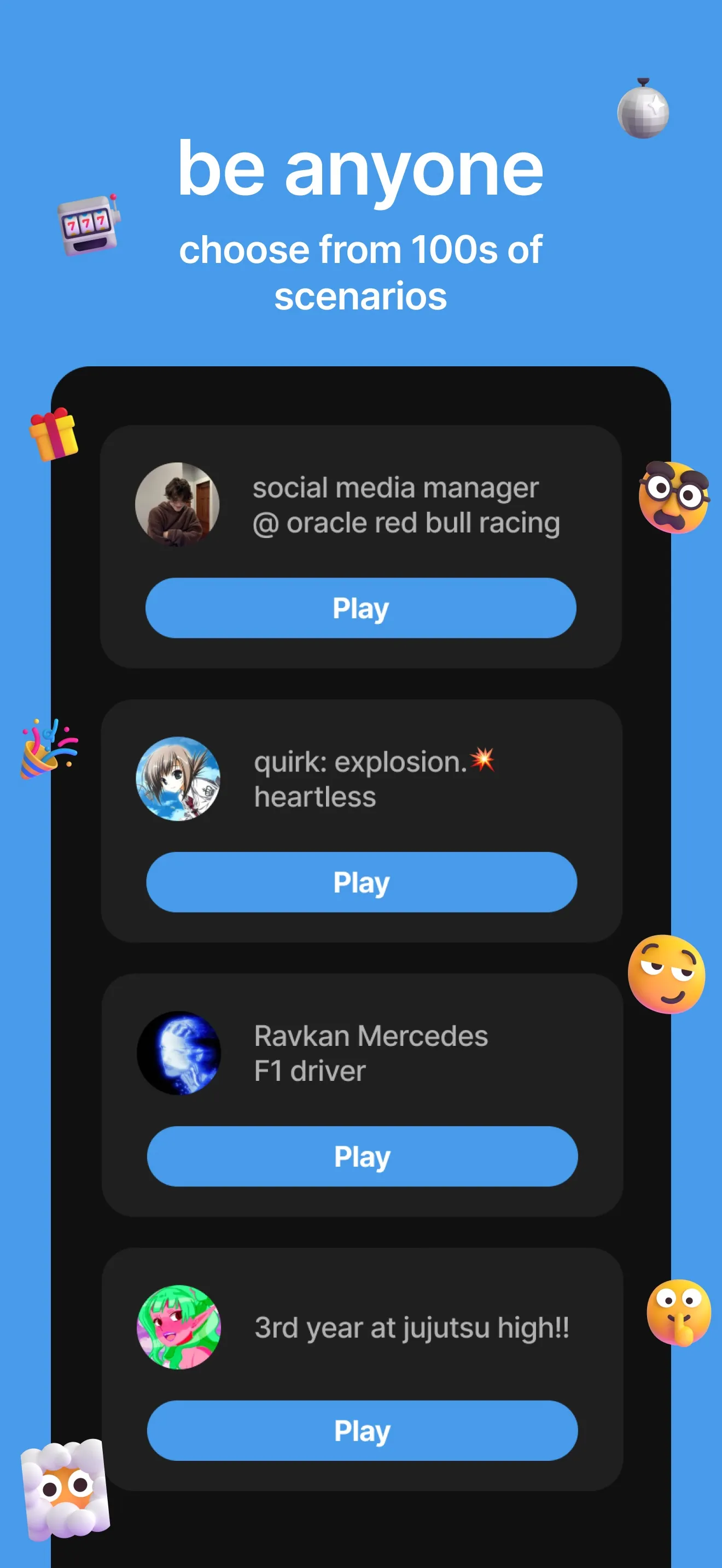 status - sims but social media iphone screenshot 4
