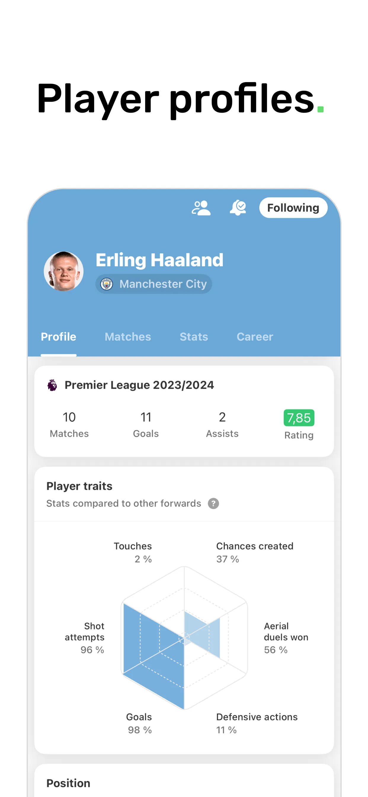FotMob - Soccer Live Scores iphone screenshot 6