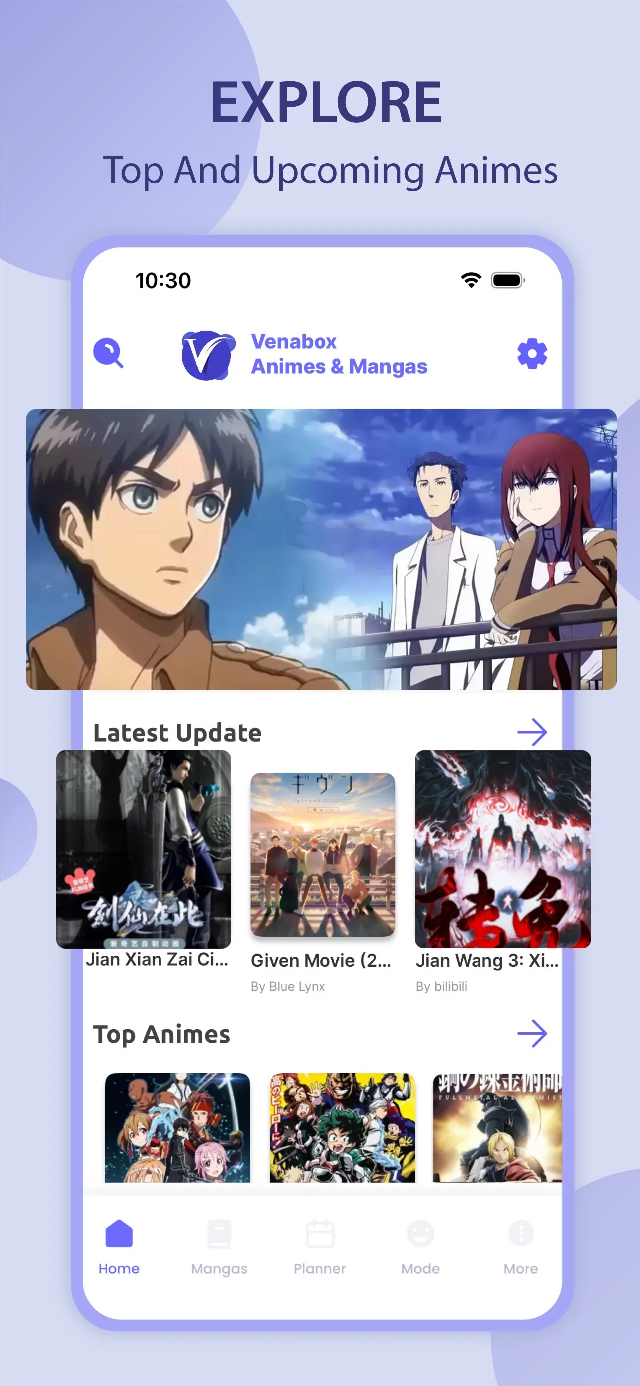 Venabox : Anime Slayer Plus iphone screenshot 1