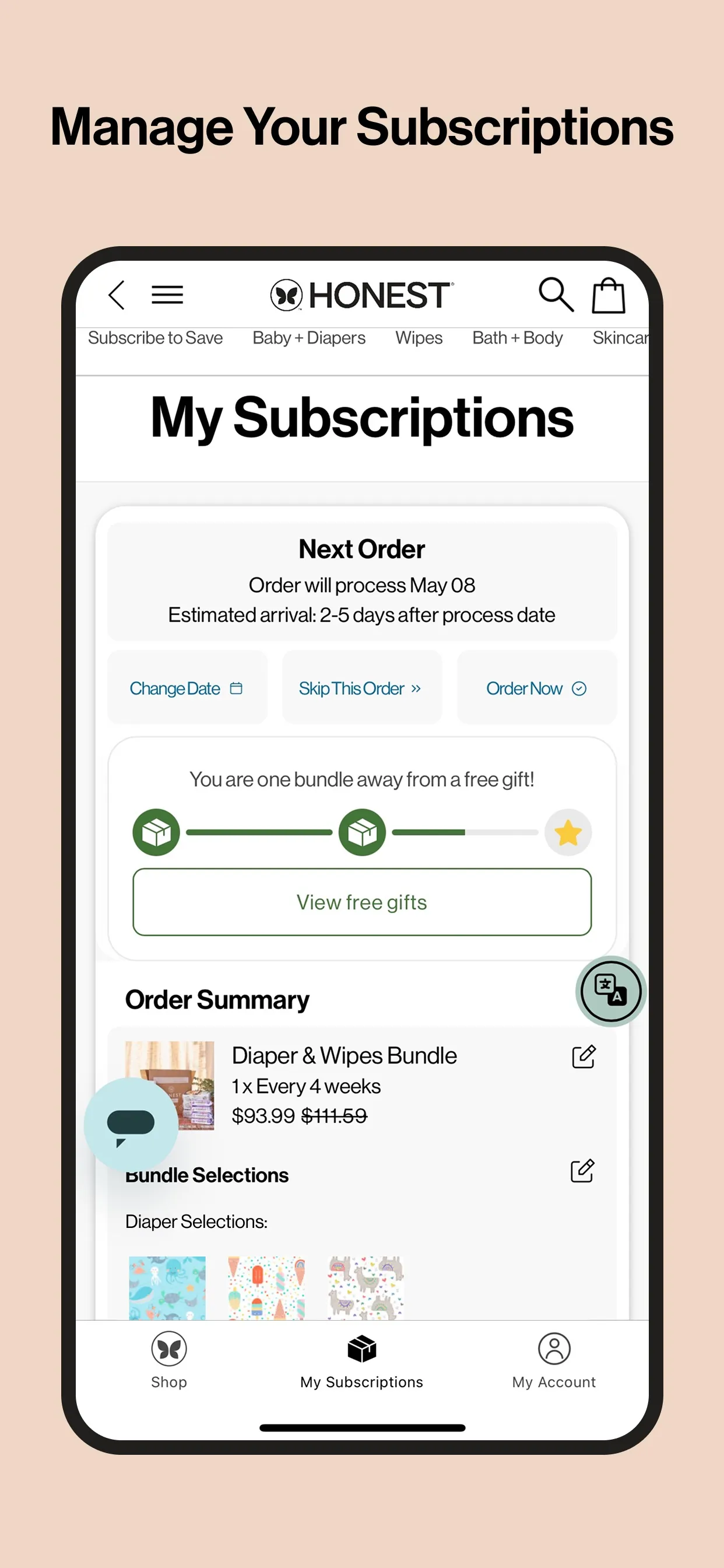 The Honest Company iphone screenshot 3