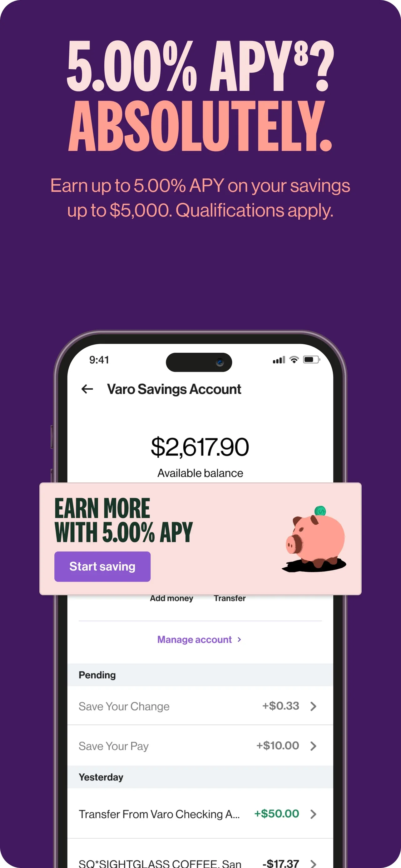 Varo Bank: Online Banking iphone screenshot 8