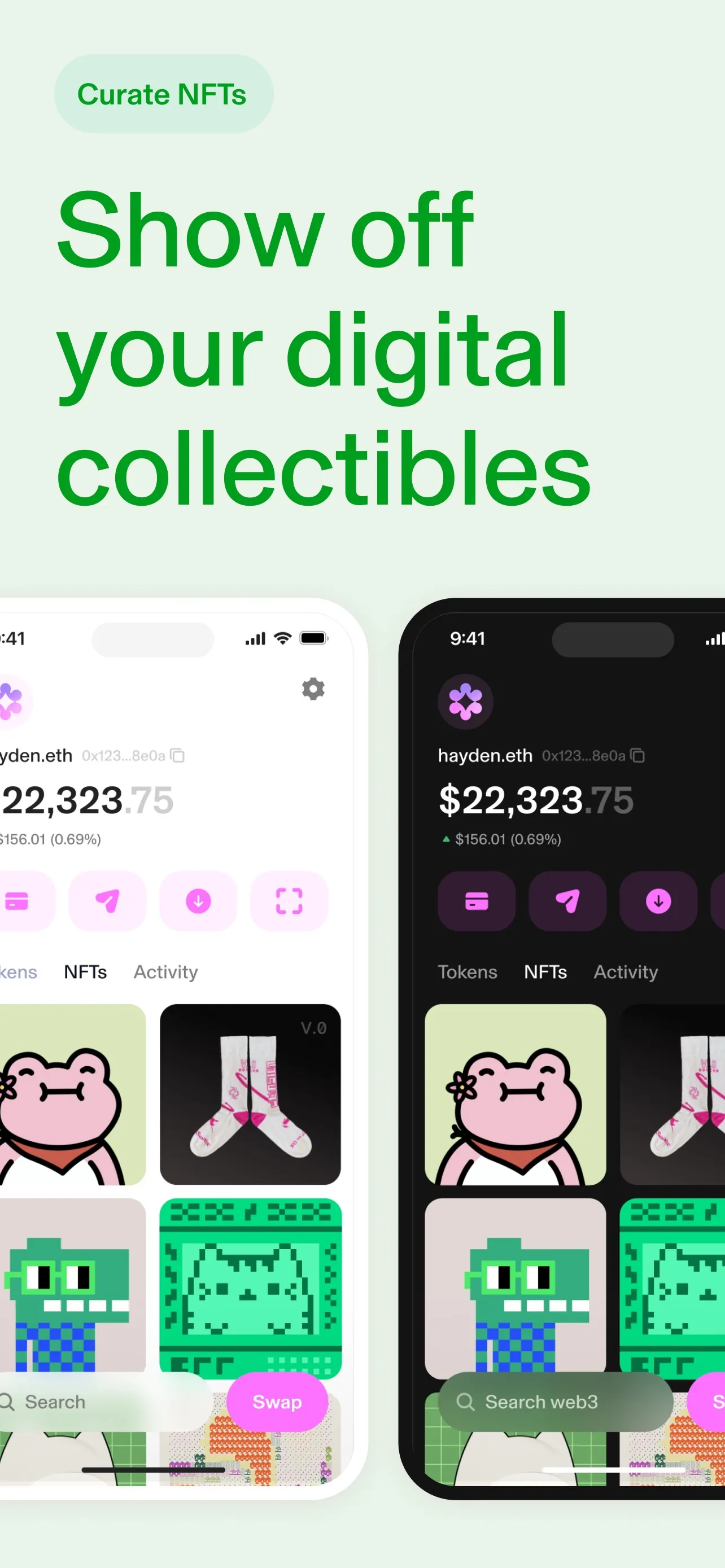 Uniswap: Crypto & NFT Wallet iphone screenshot 6