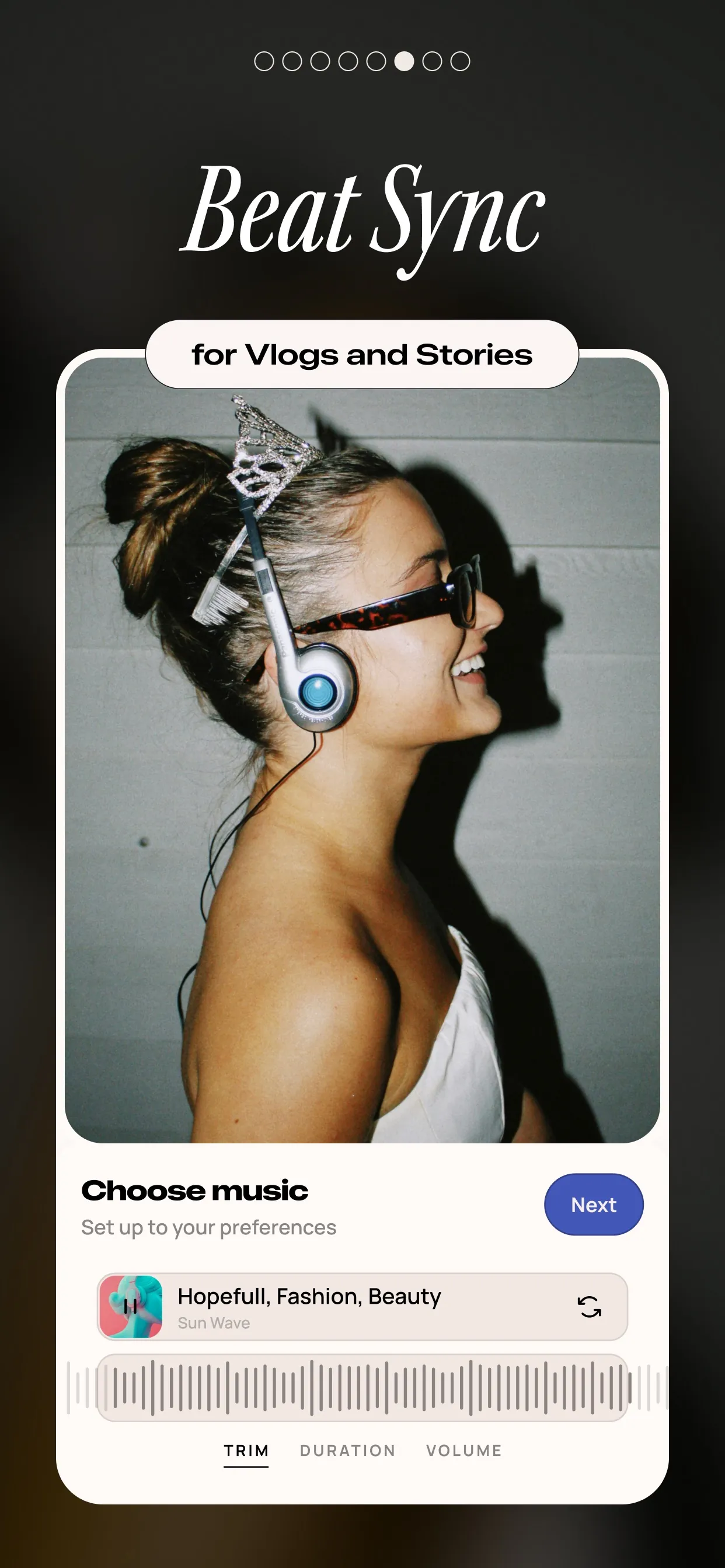 Templify・AI Reels Video Editor iphone screenshot 7