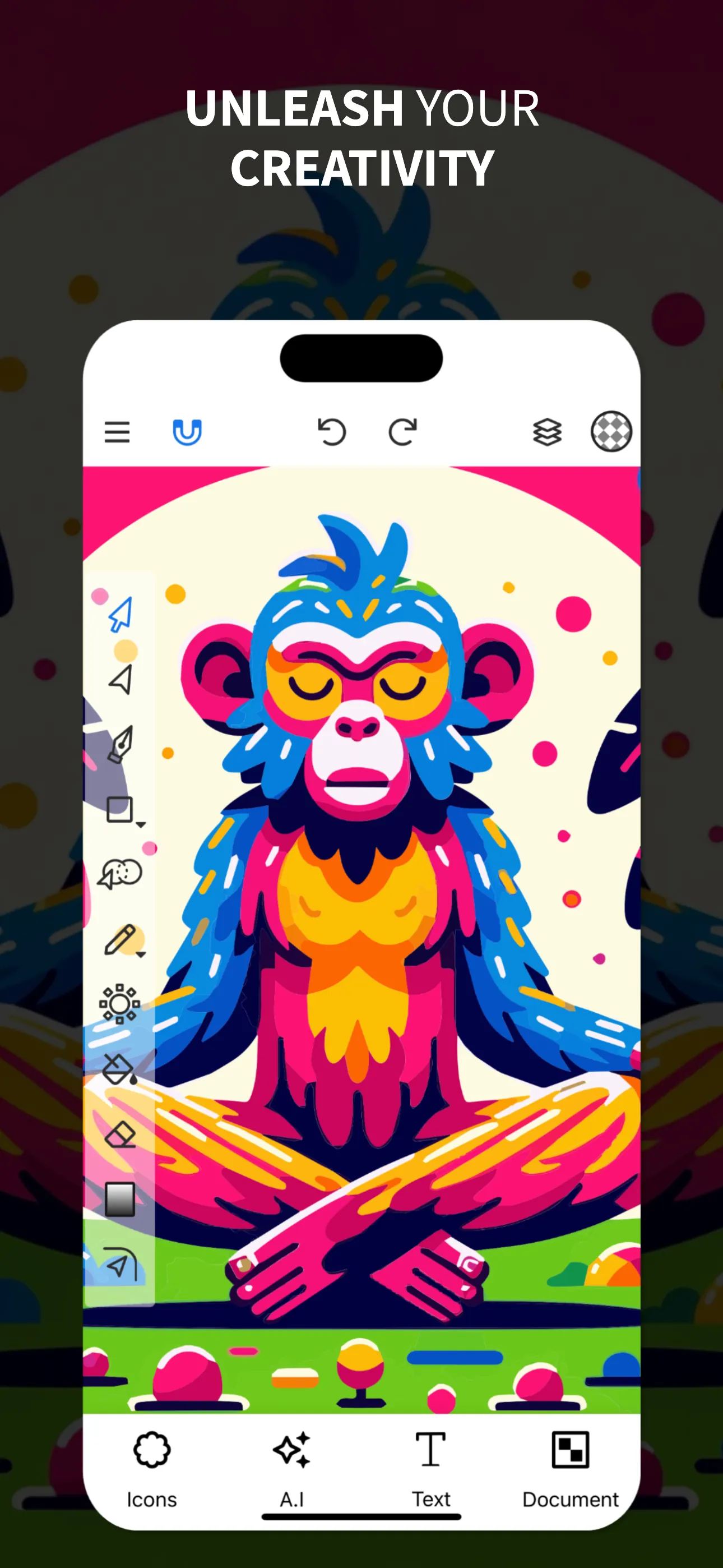 Vector Drawing & Logo Design iphone screenshot 1
