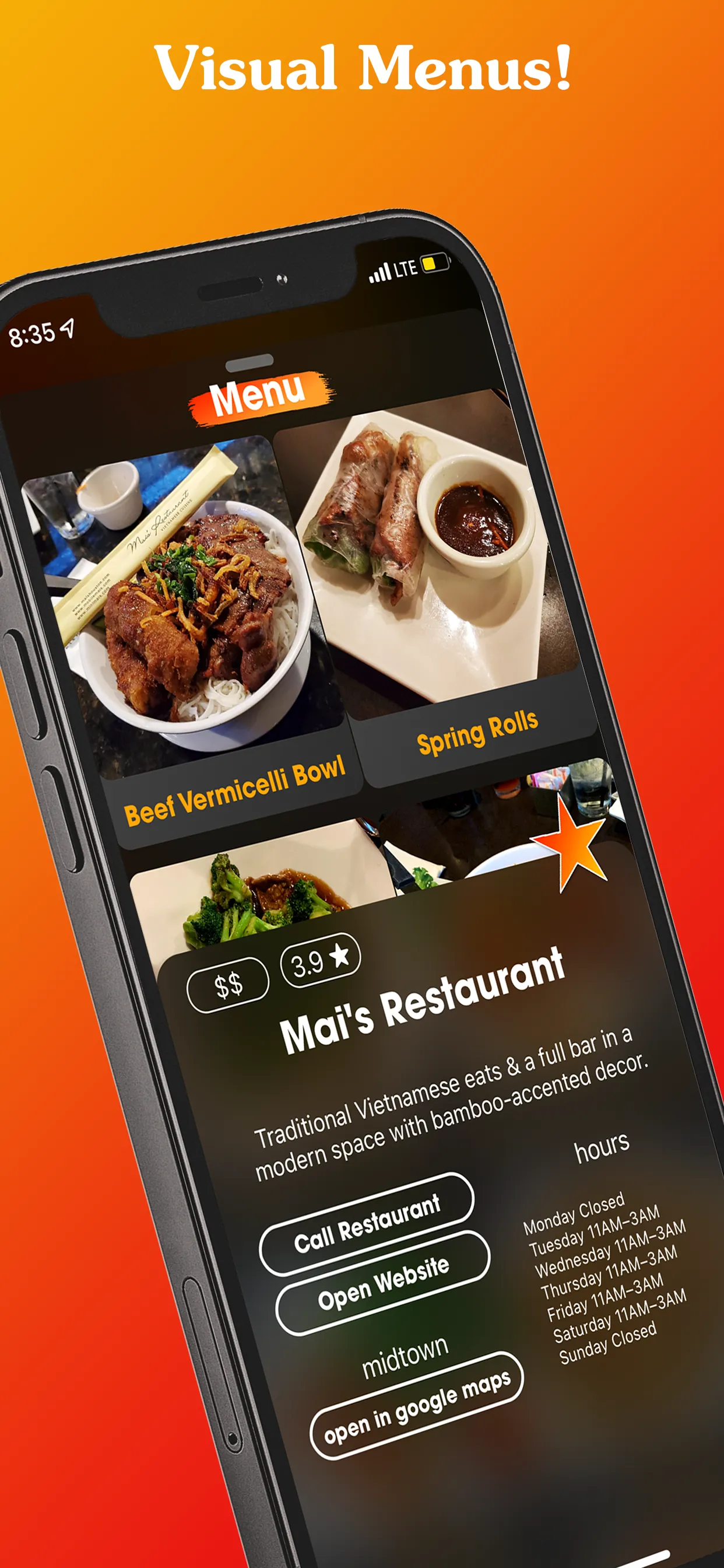 Bitescene: Restaurant Finder iphone screenshot 5