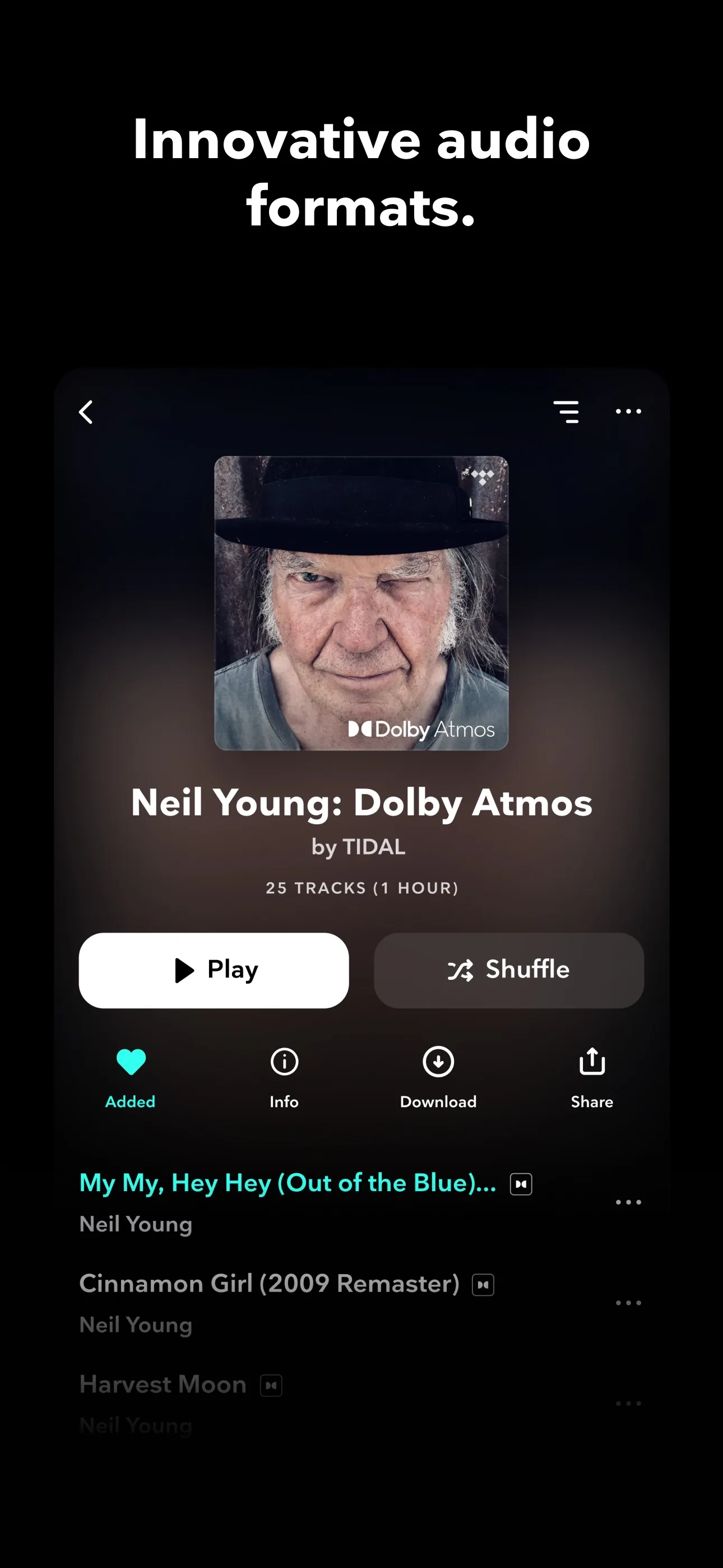 TIDAL Music: HiFi Sound iphone screenshot 4