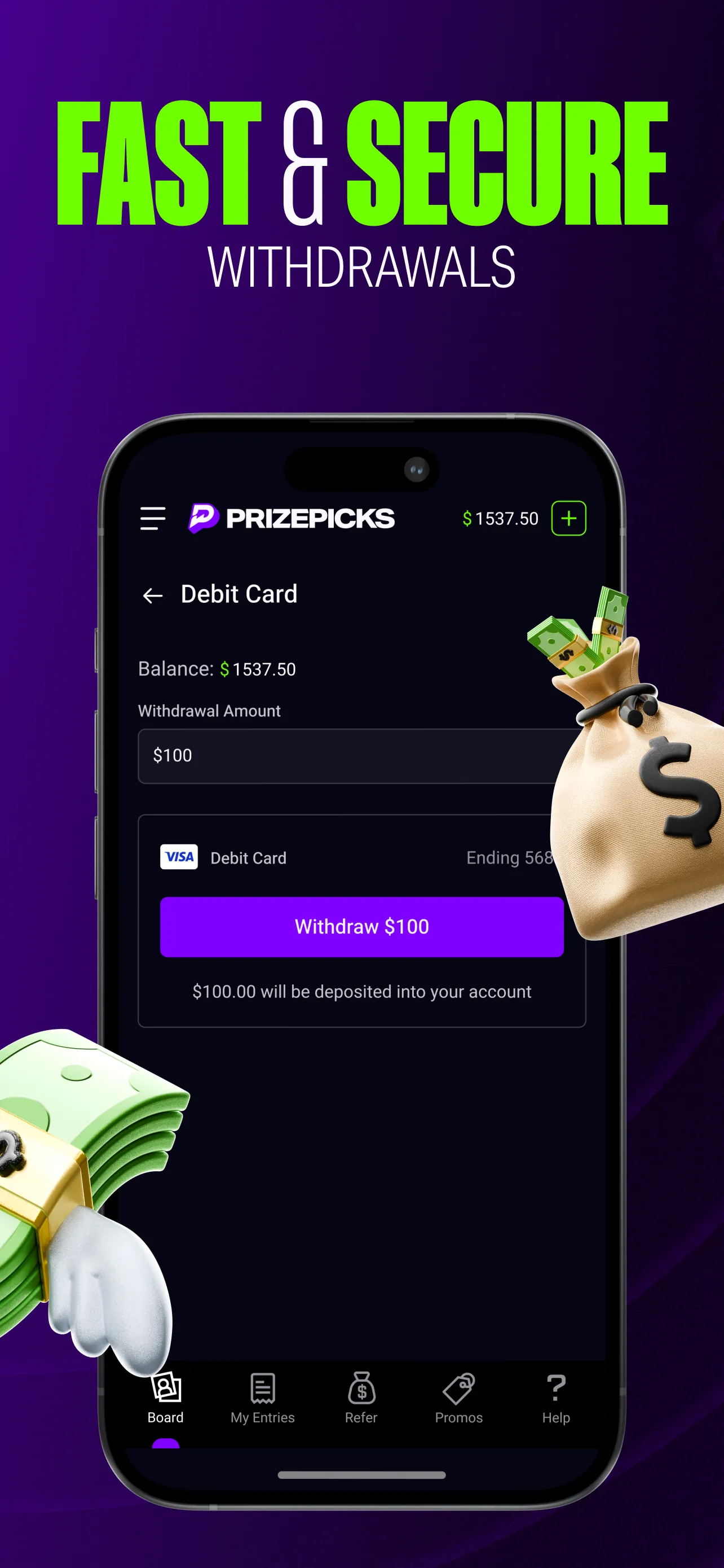 PrizePicks - Fantasy Sports iphone screenshot 7