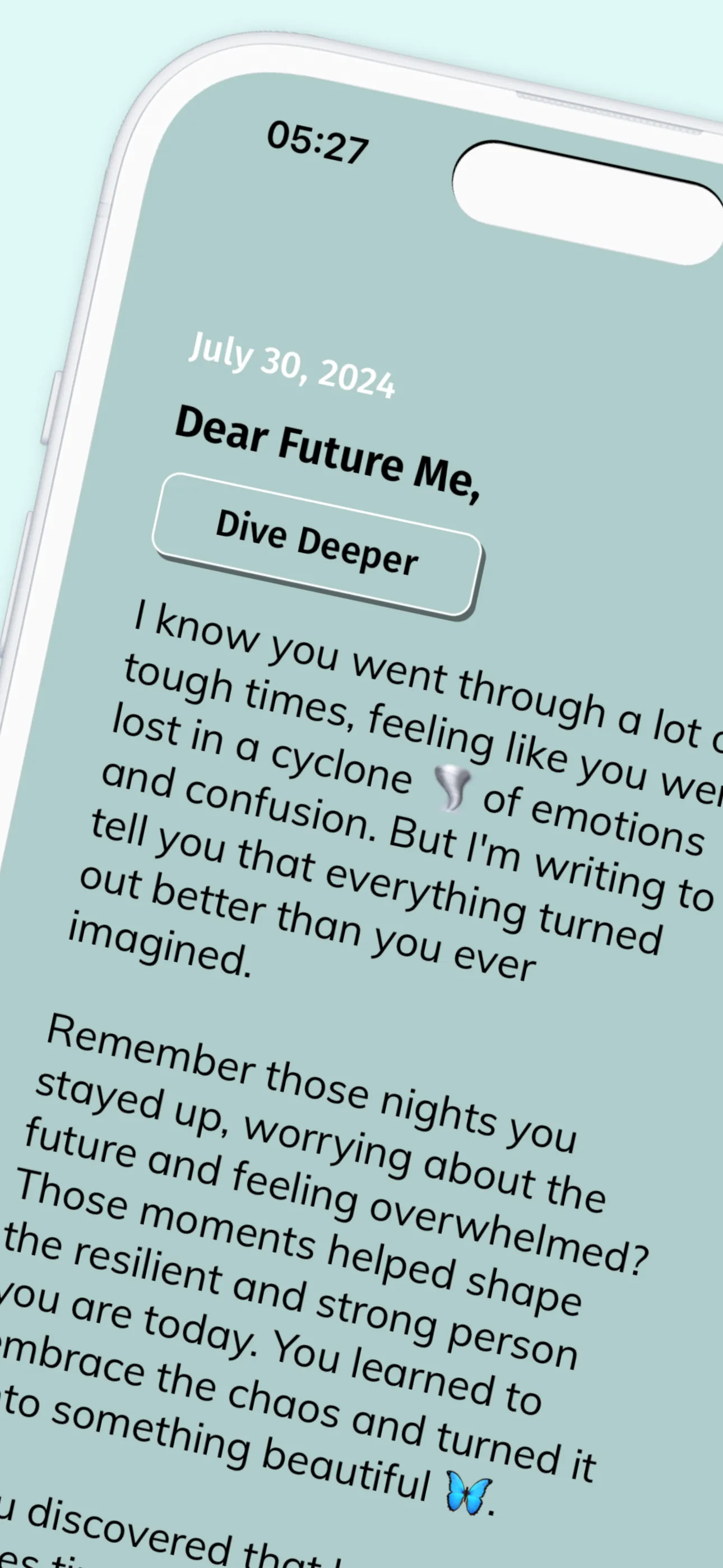 Prompted Journal - Shadow Work iphone screenshot 1
