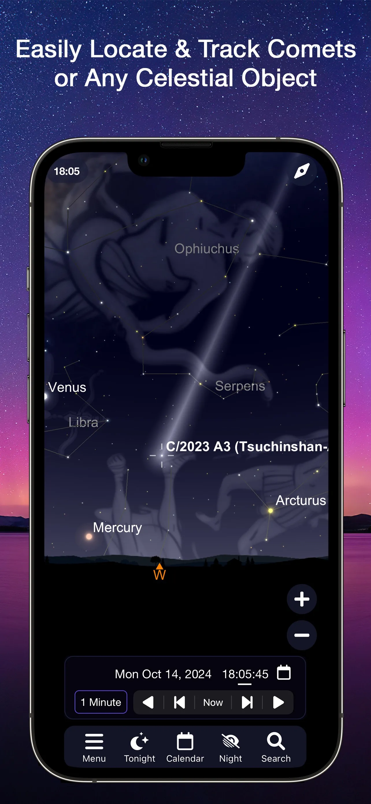 SkySafari iphone screenshot 1