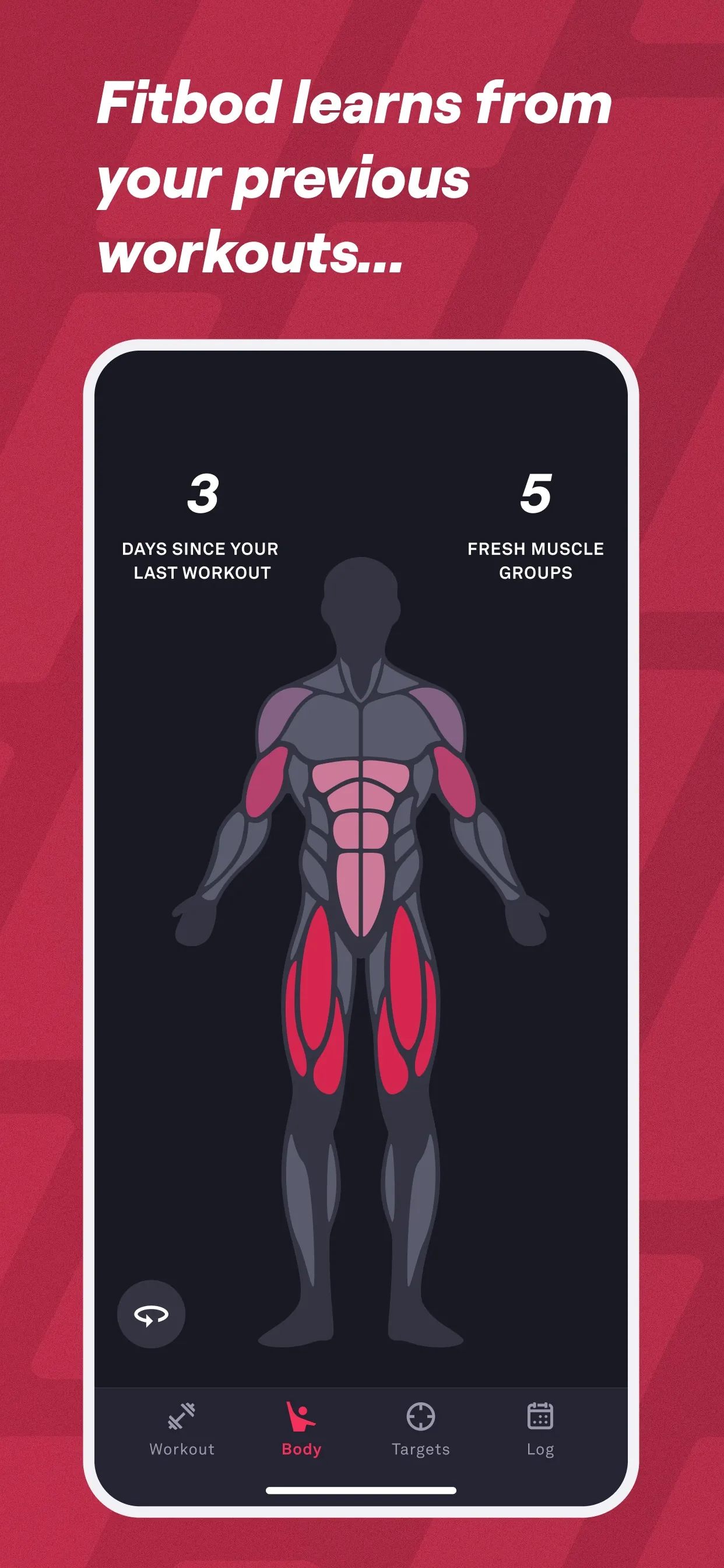 Fitbod: Gym & Fitness Planner iphone screenshot 3