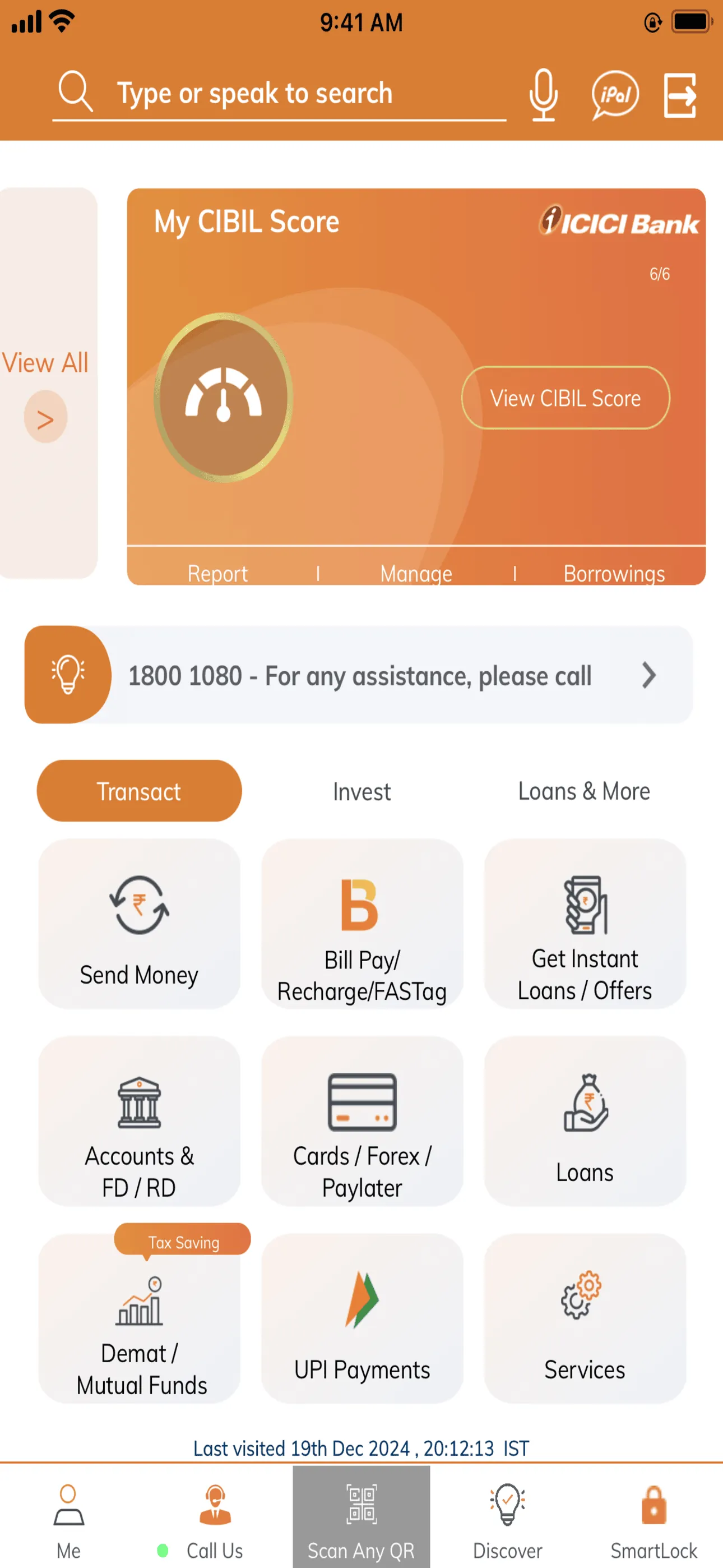 iMobile: Loan, Cards & Banking iphone screenshot 2