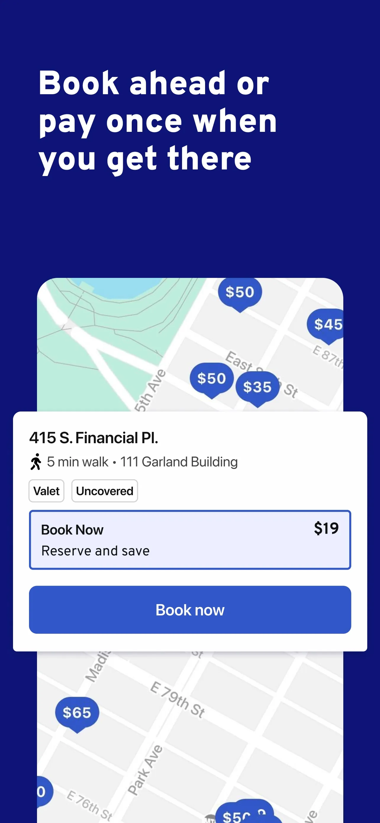 ParkWhiz - #1 Parking App iphone screenshot 2