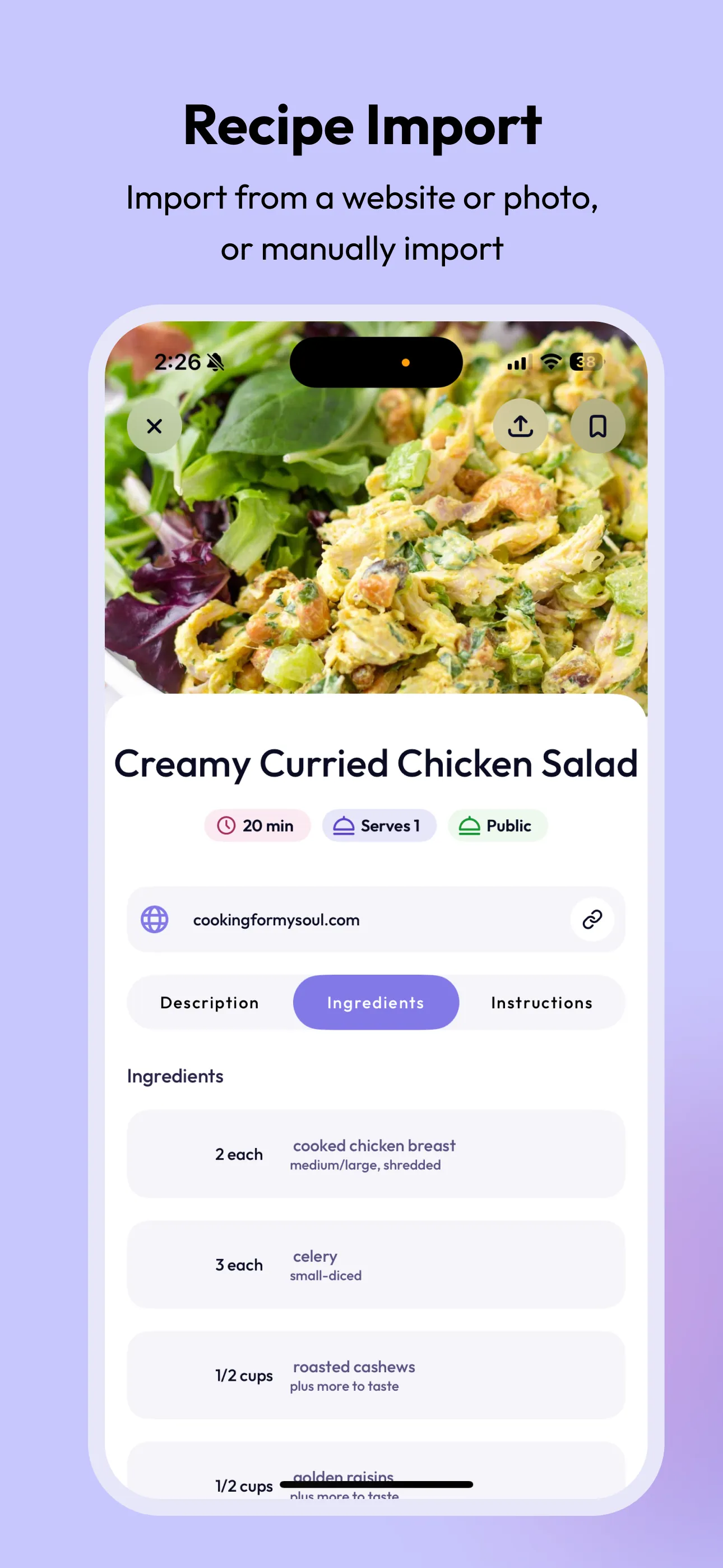 Food Journal: SpoonMe iphone screenshot 5