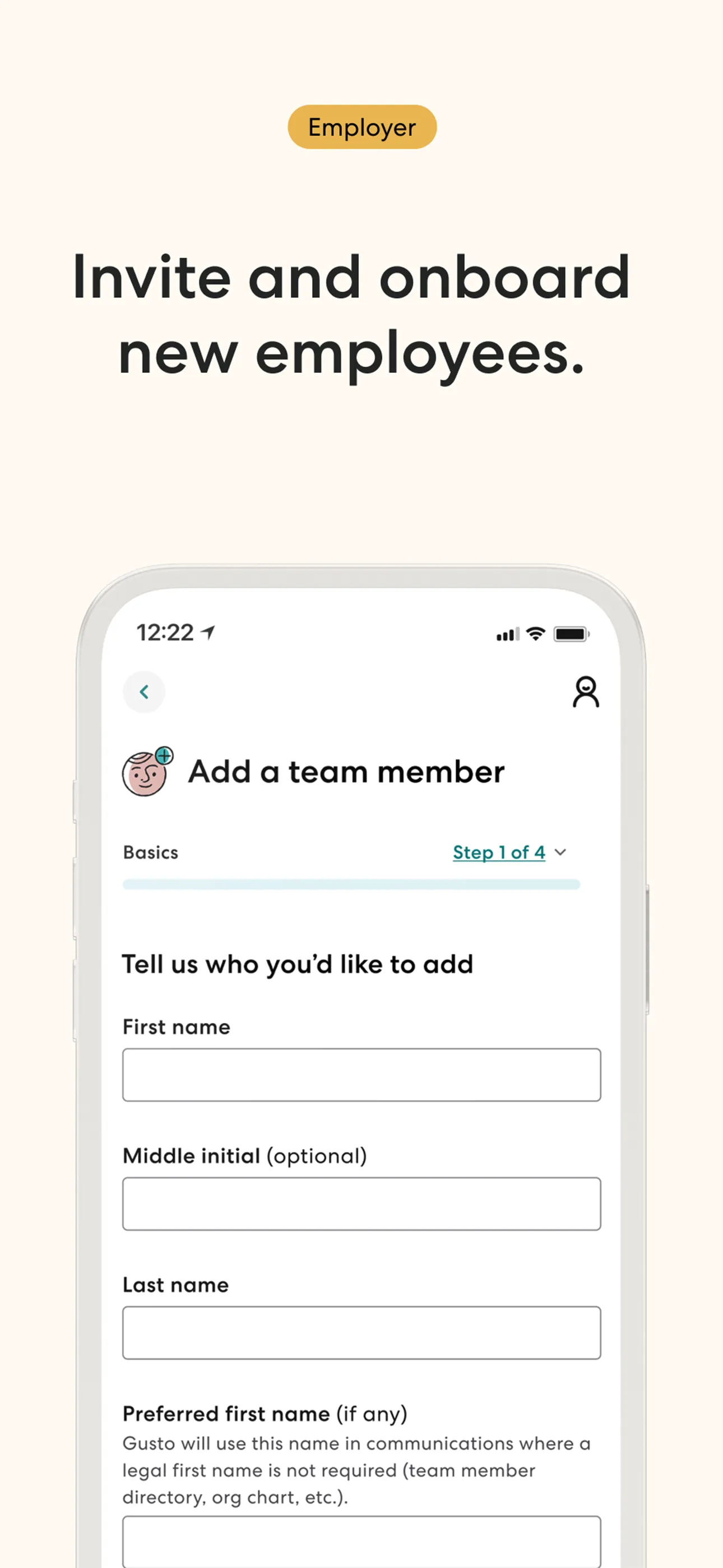 Gusto Mobile iphone screenshot 3