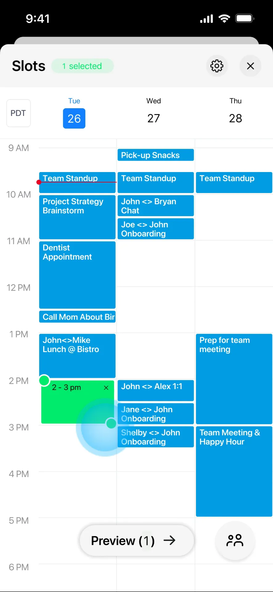 Vimcal: Calendar and Schedule iphone screenshot 1