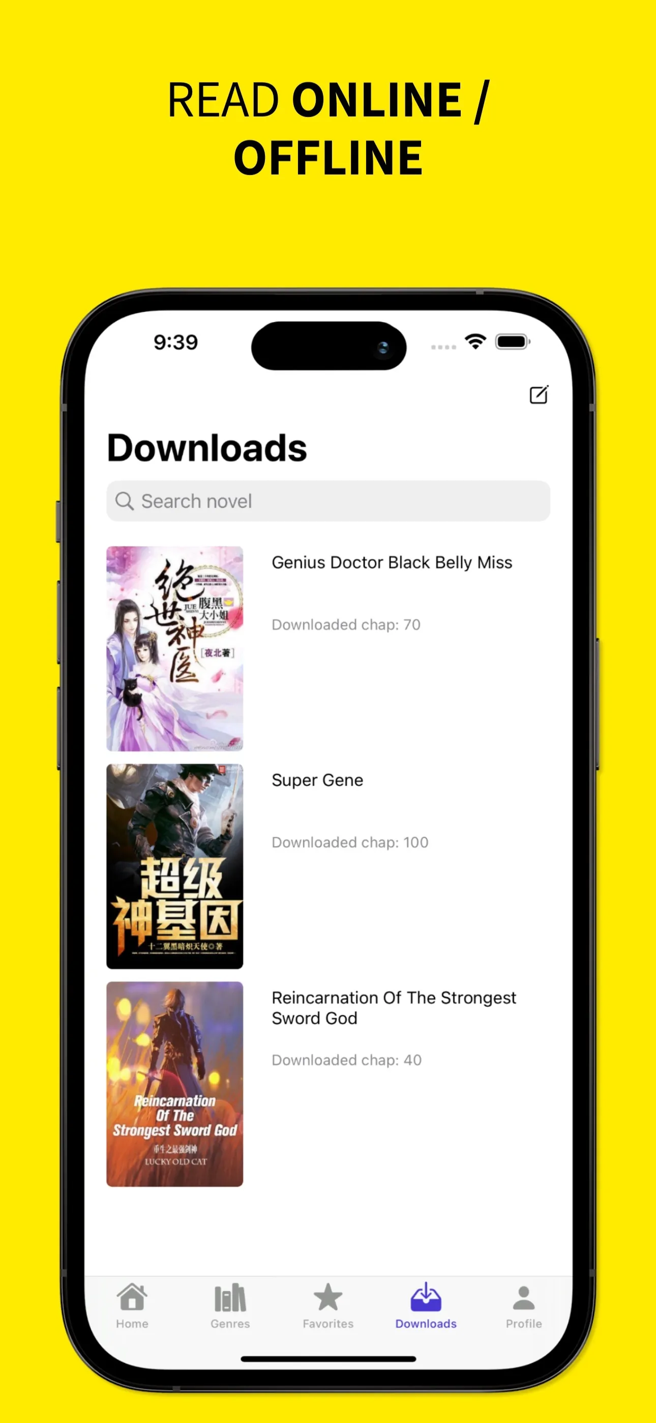 NovelFull - Top Novel Reader iphone screenshot 6